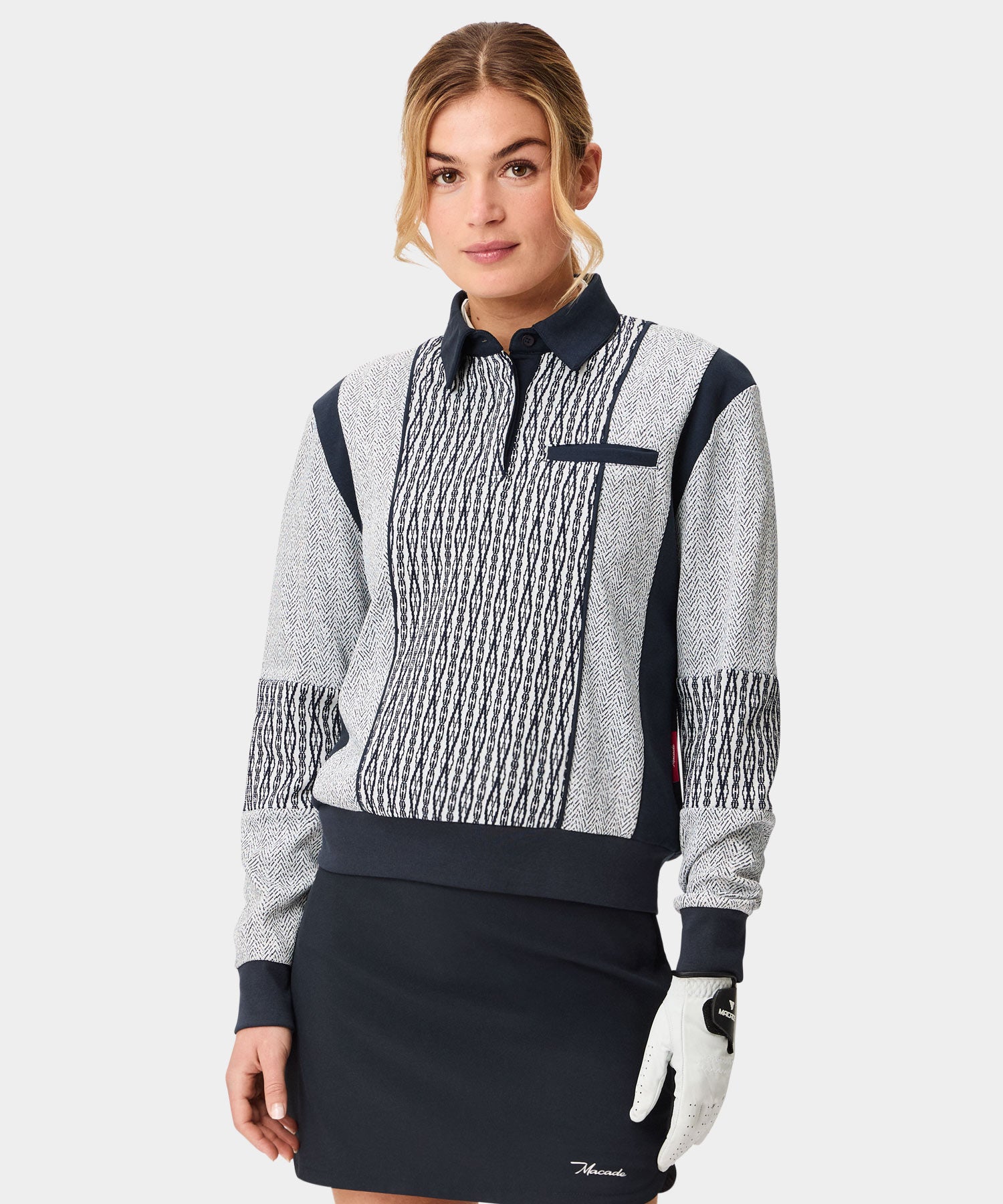 TR Ridgeweave Sweater - Blue – Macade