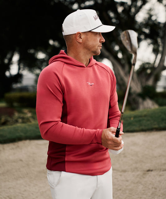 Crimson Course Script Hoodie