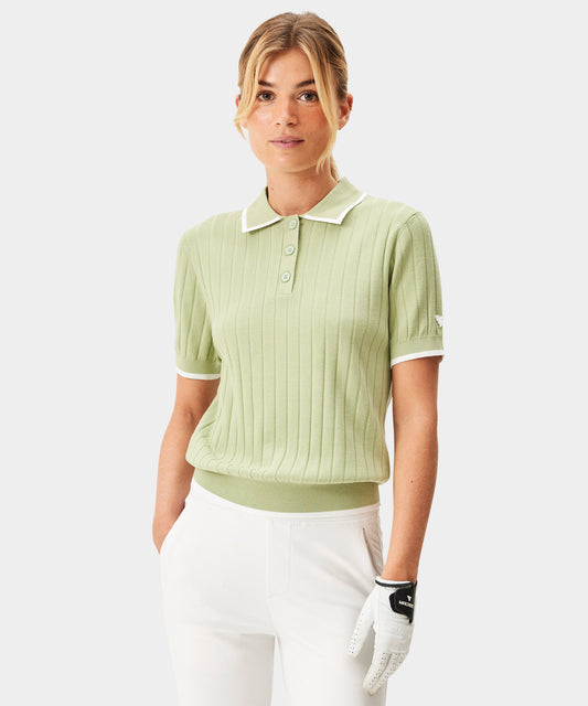 Skye Sage Course Knit Polo