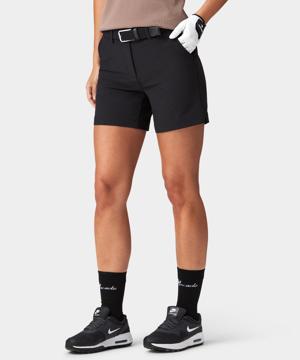 Black Flex Shorts
