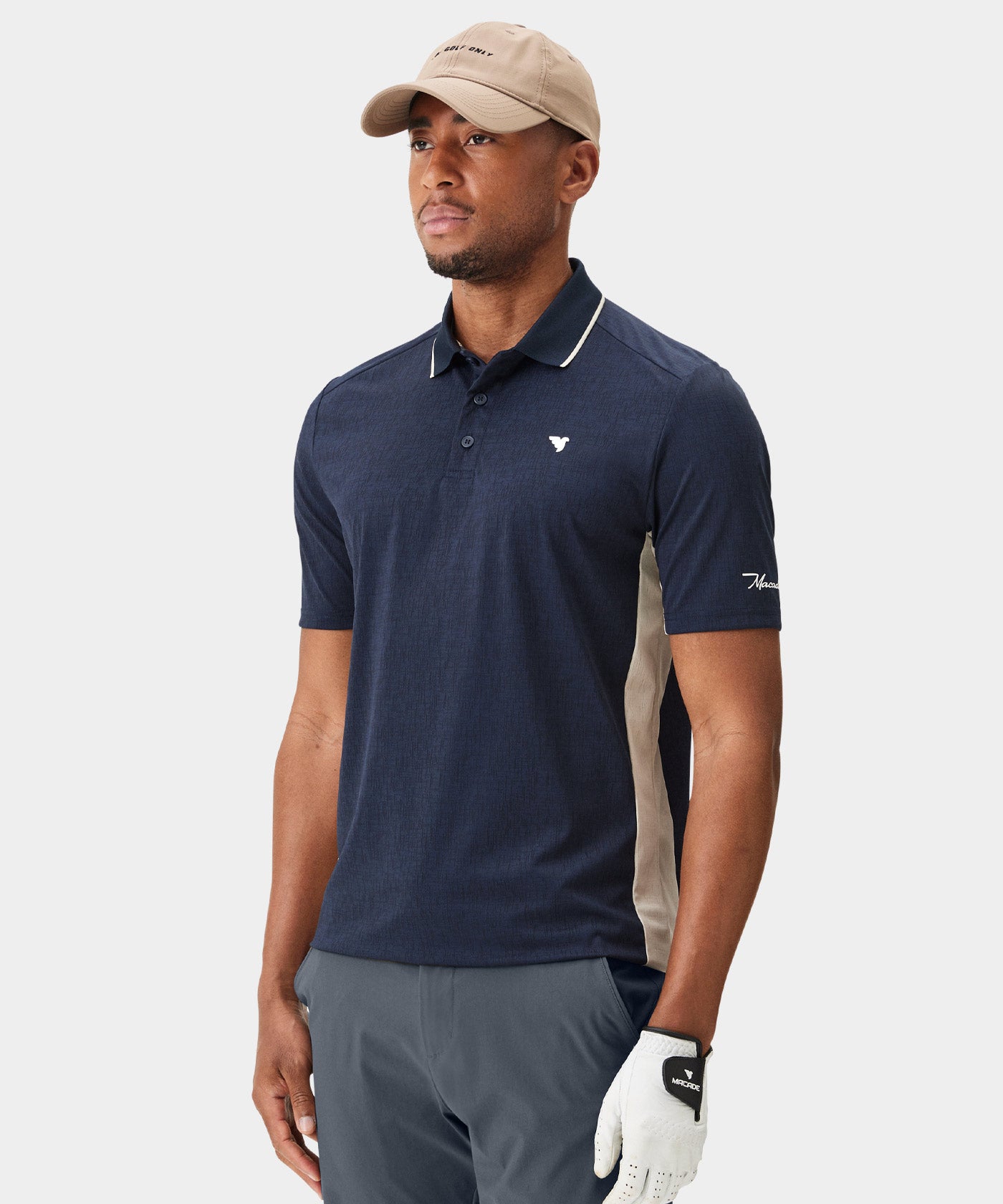 Navy Course Climate Polo Shirt