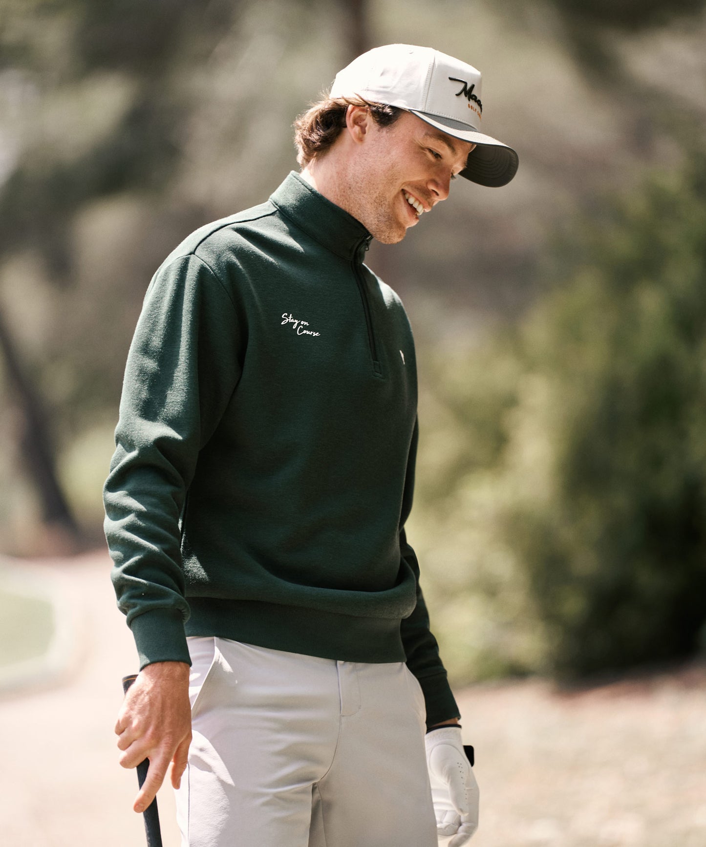 Creek Pine Zip Sweatshirt