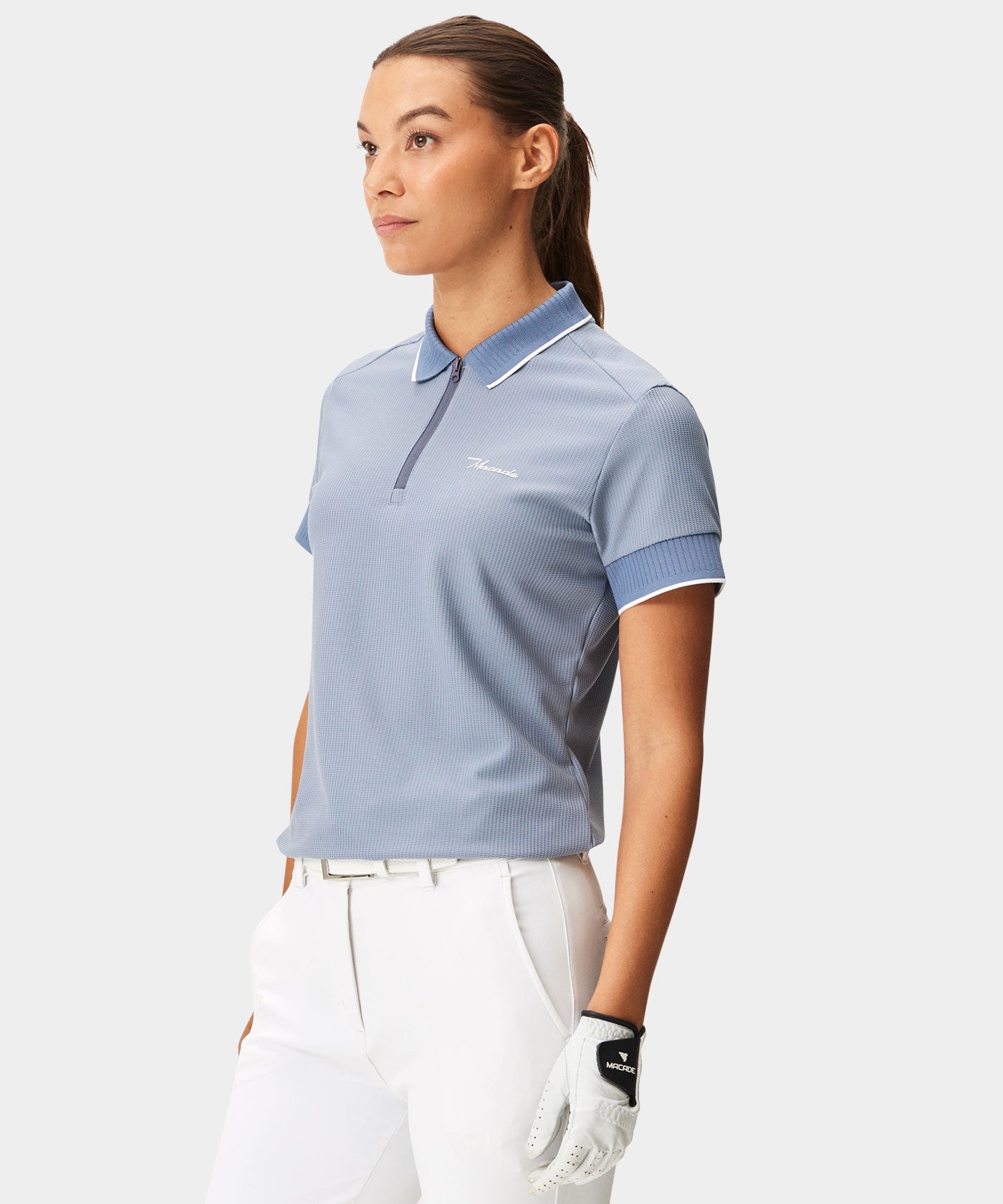 Stone Players GT Zip Polo Shirt