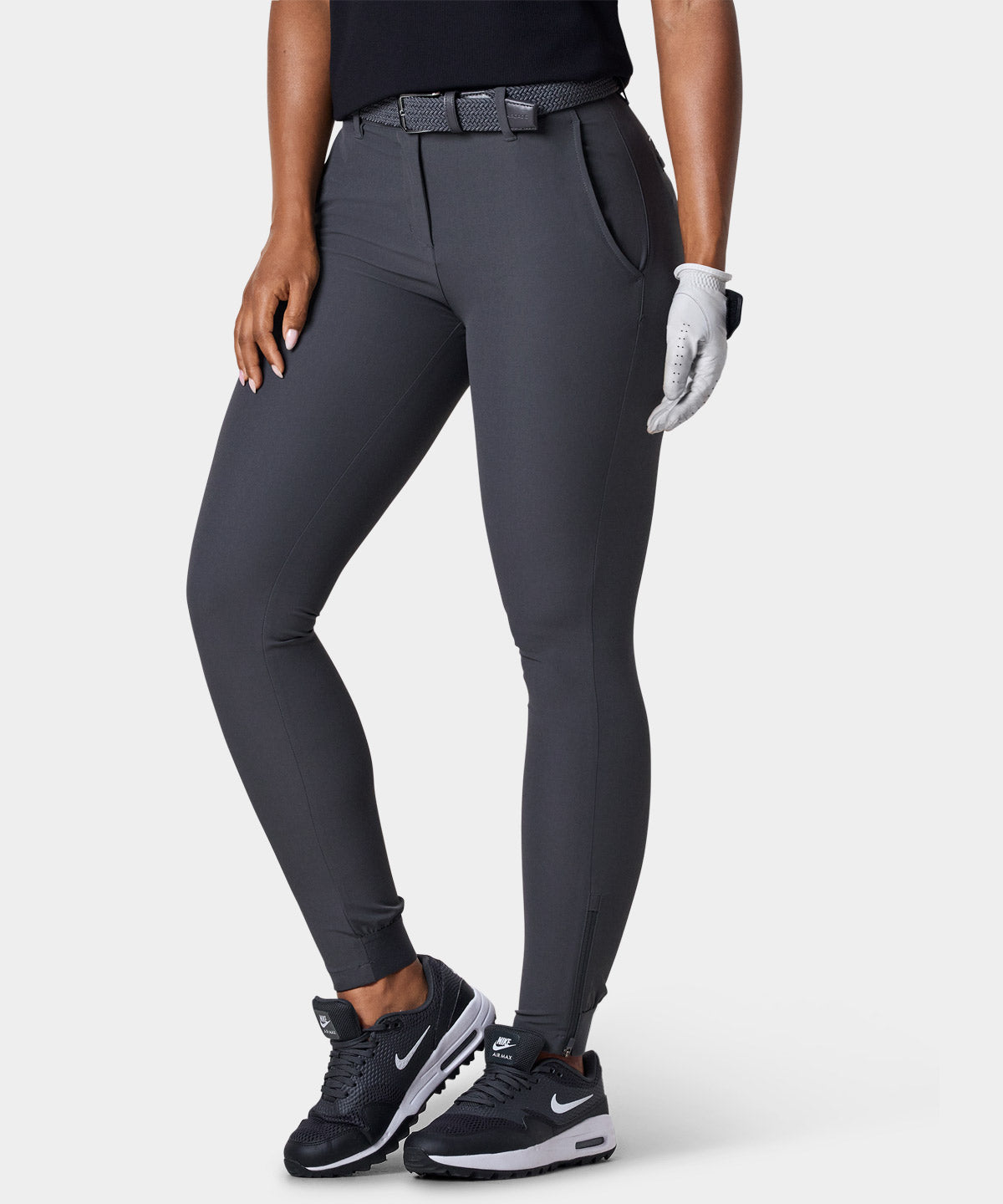 Dark Grey Four-Way Stretch Jogger