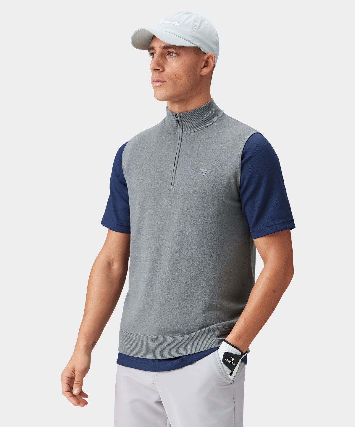 Stone TX Knit Vest
