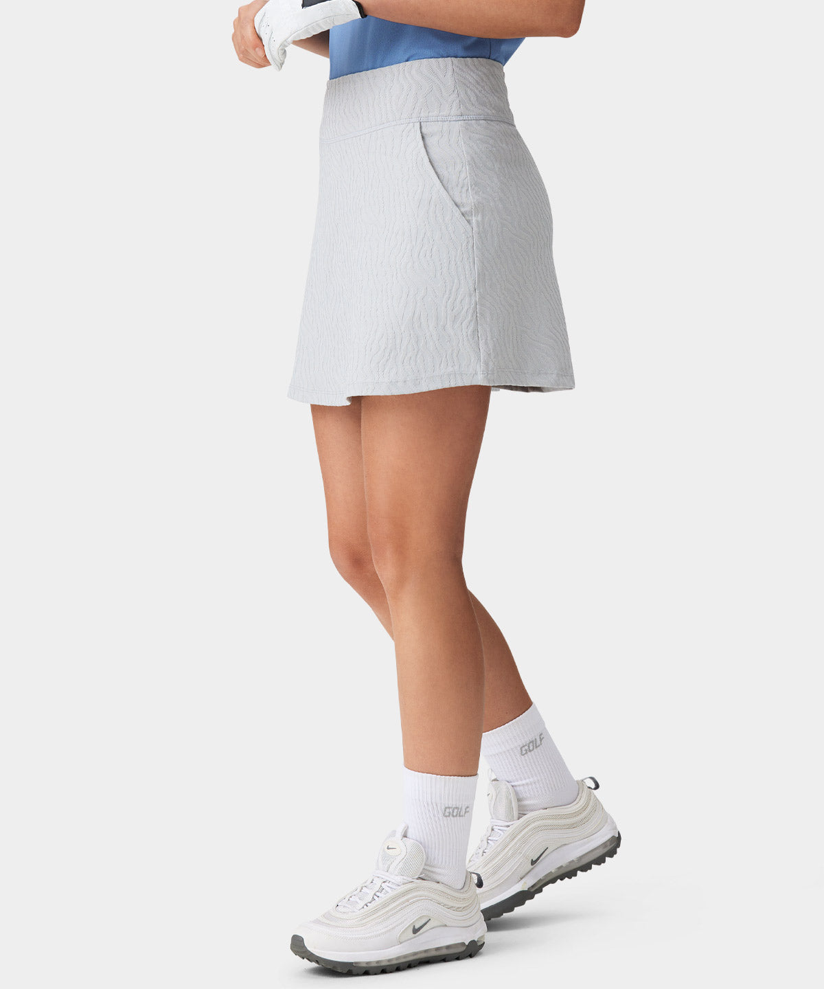 Rori Light Gray Performance Skirt