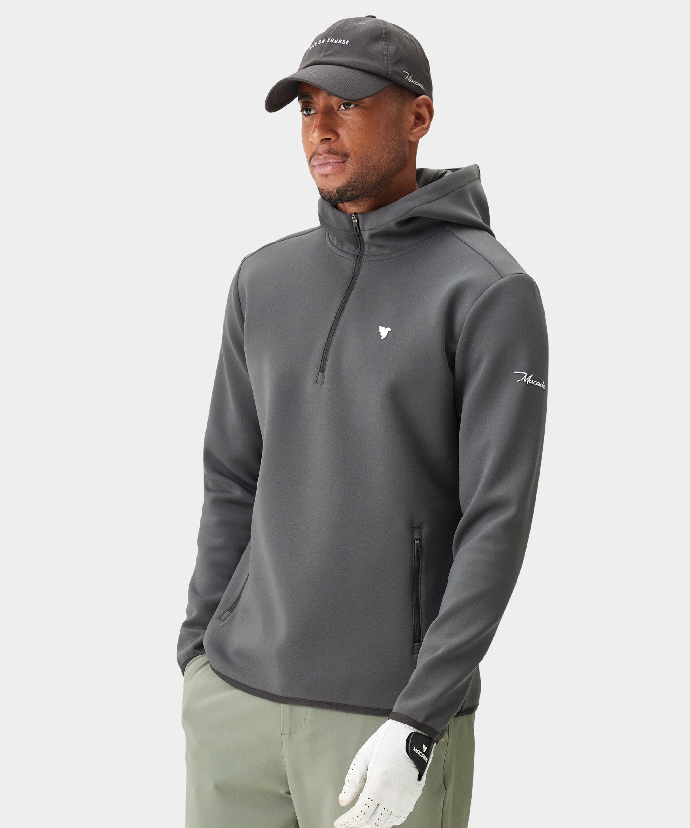 Dark Gray Therma Zip Hoodie