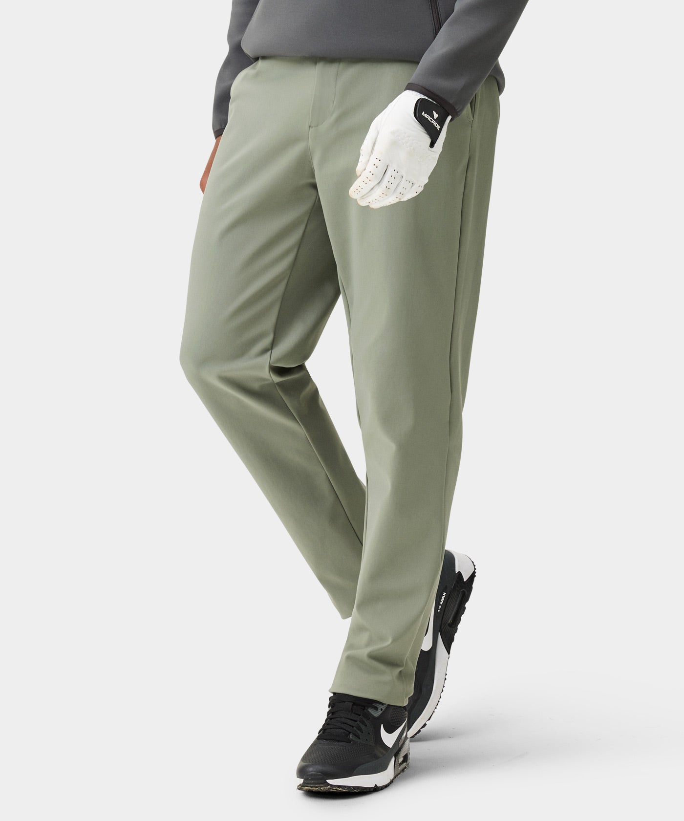Links Sage Green Tech Trouser