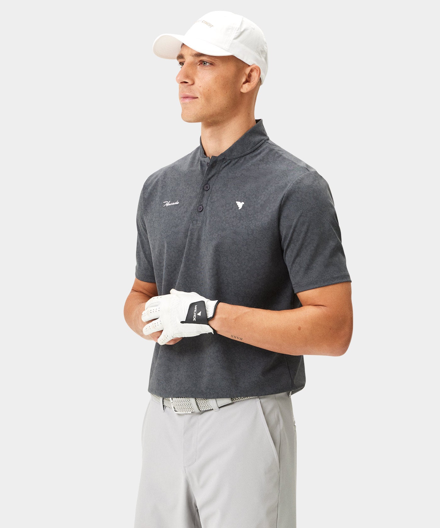 Pace Gray Bomber Shirt