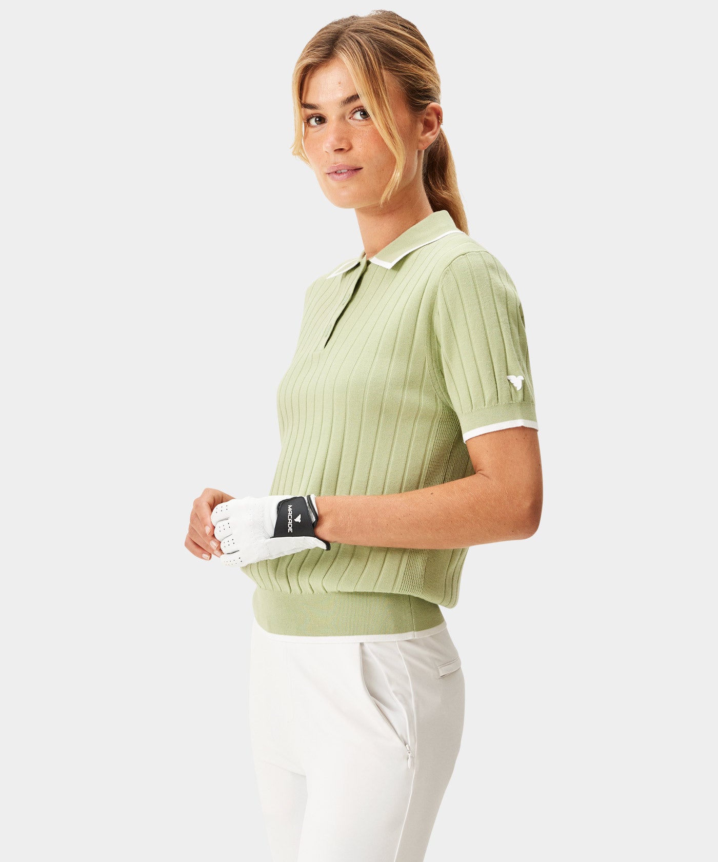 Skye Sage Course Knit Polo