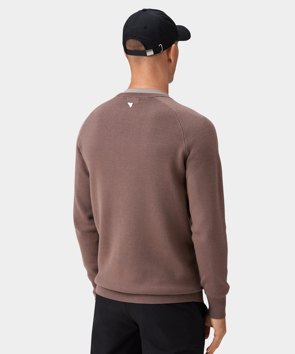 Ash Brown TX Knit Crewneck