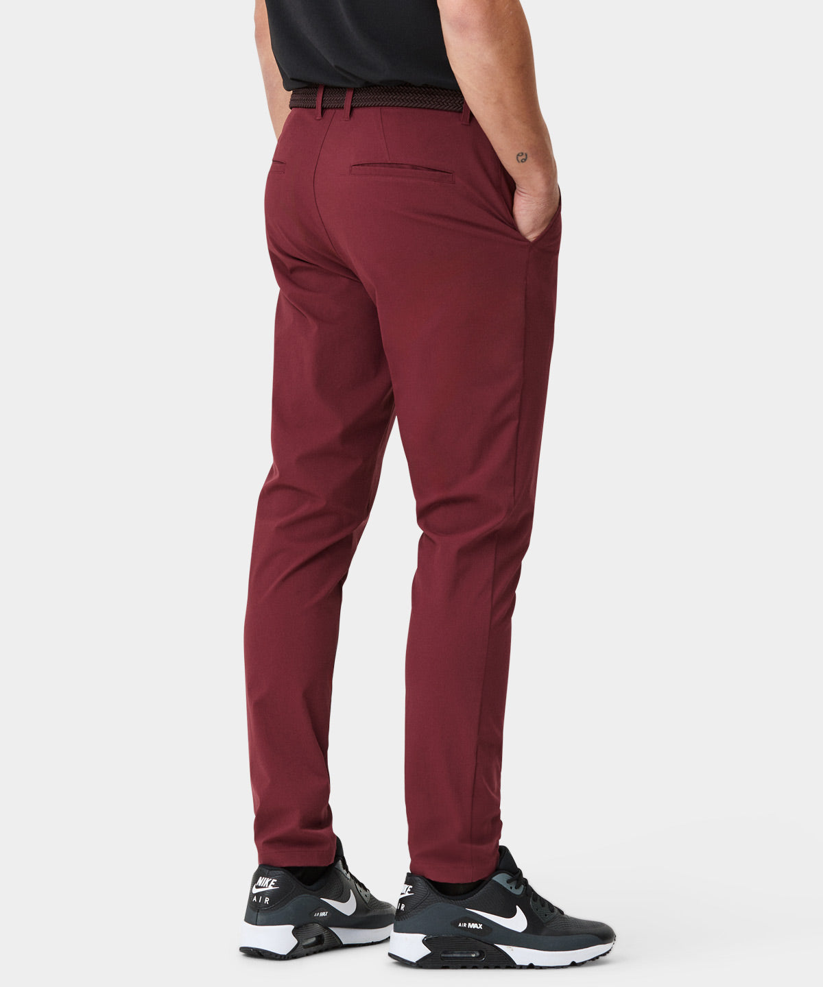 Wine Lightweight Trouser