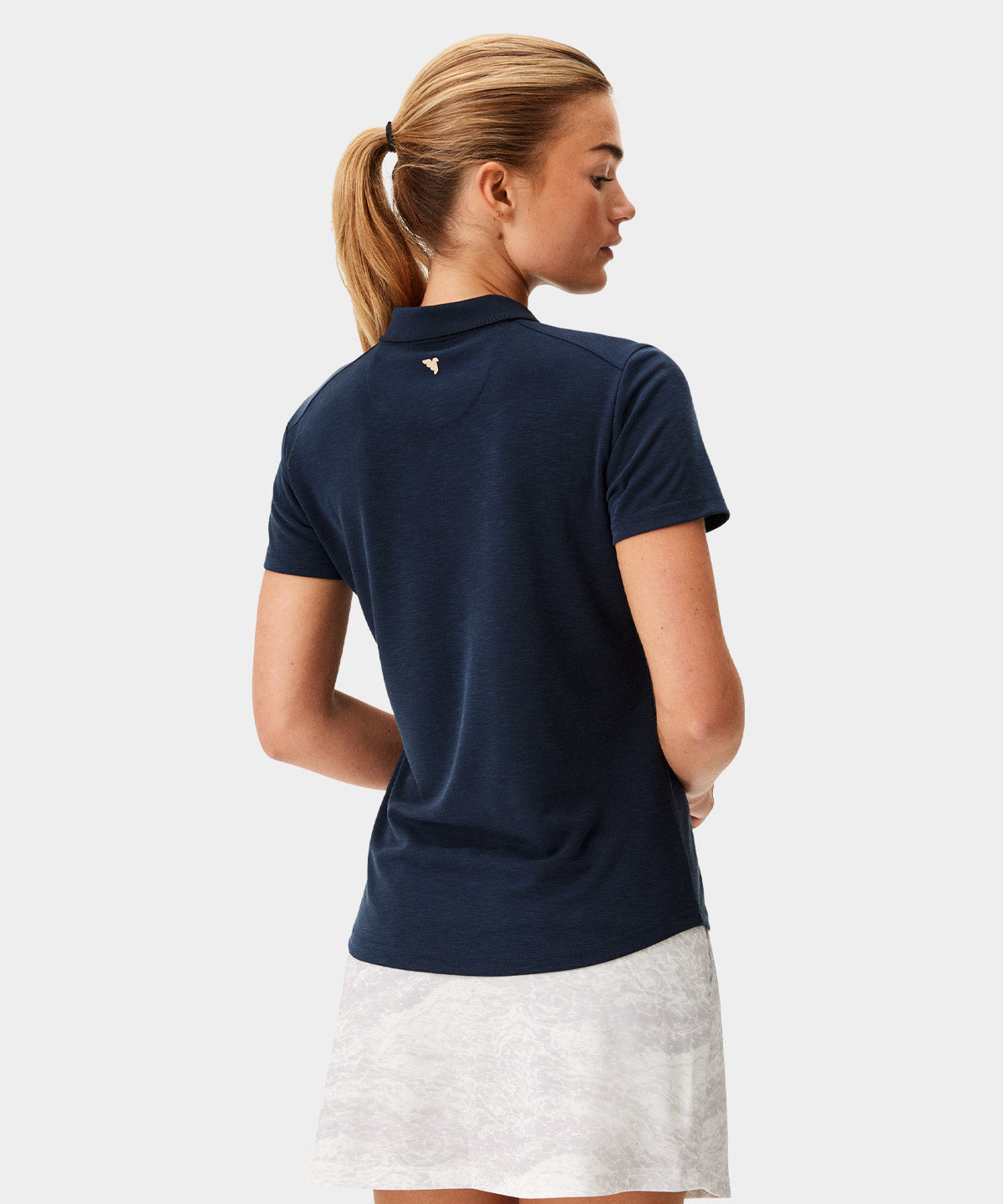 Dark Blue Players GT Zip Polo Shirt
