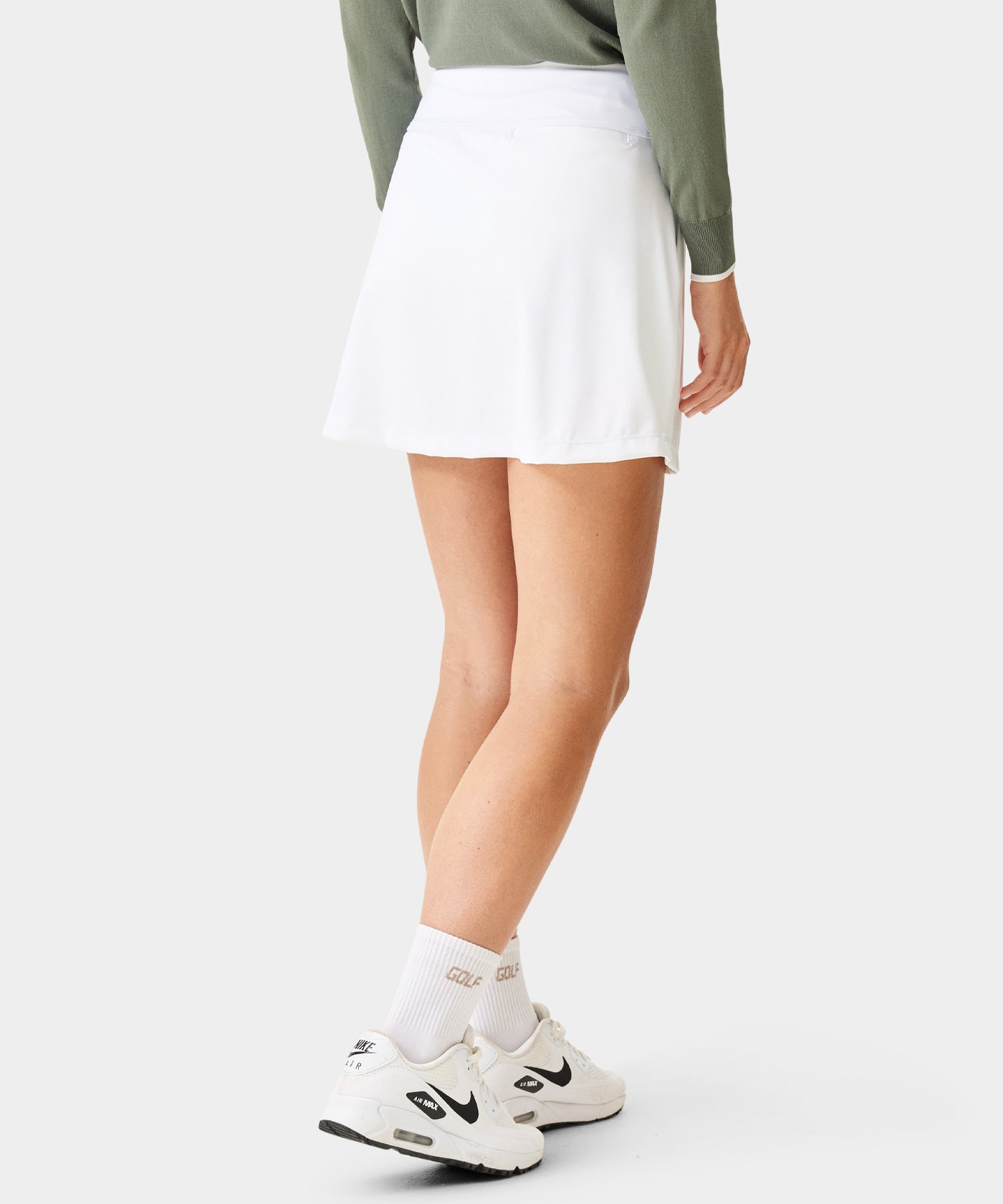 Gia White Air Skort