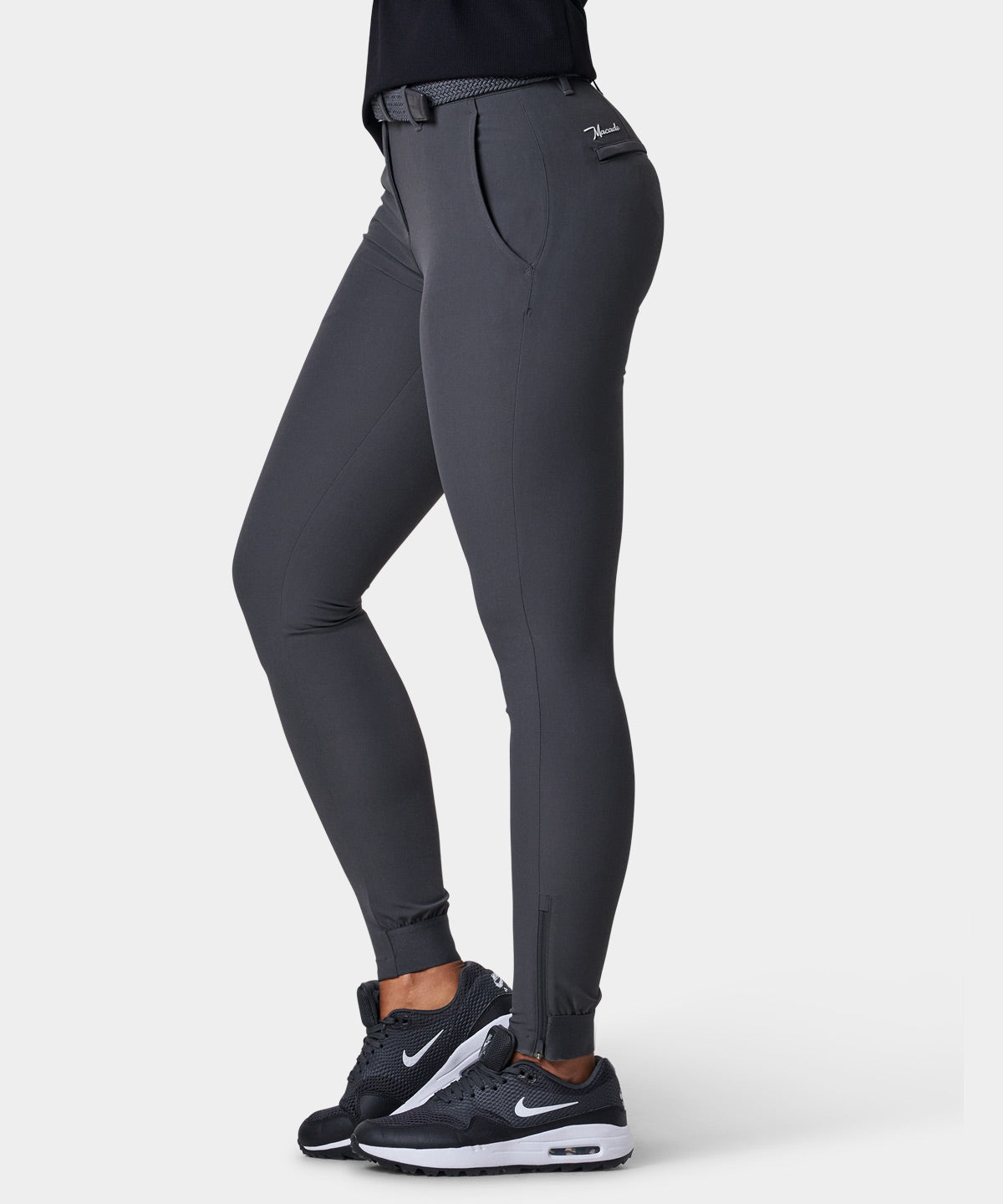 Dark Grey Four-Way Stretch Jogger