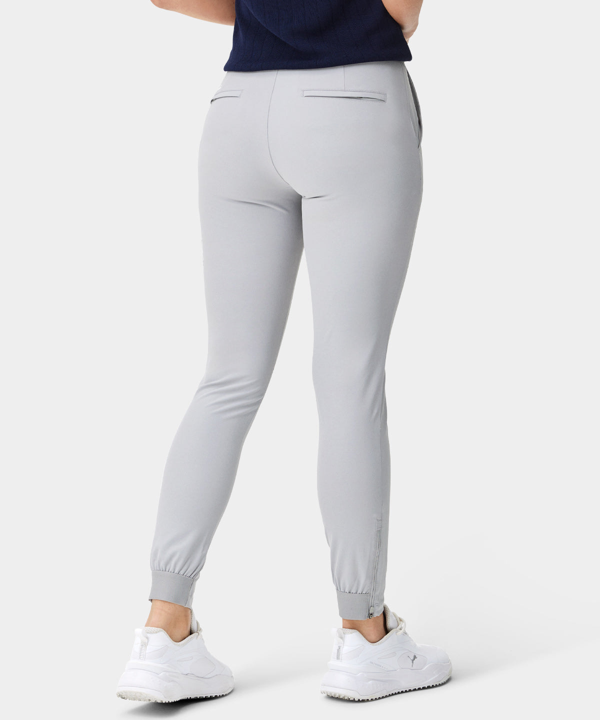 Light Grey Four-Way Stretch Jogger