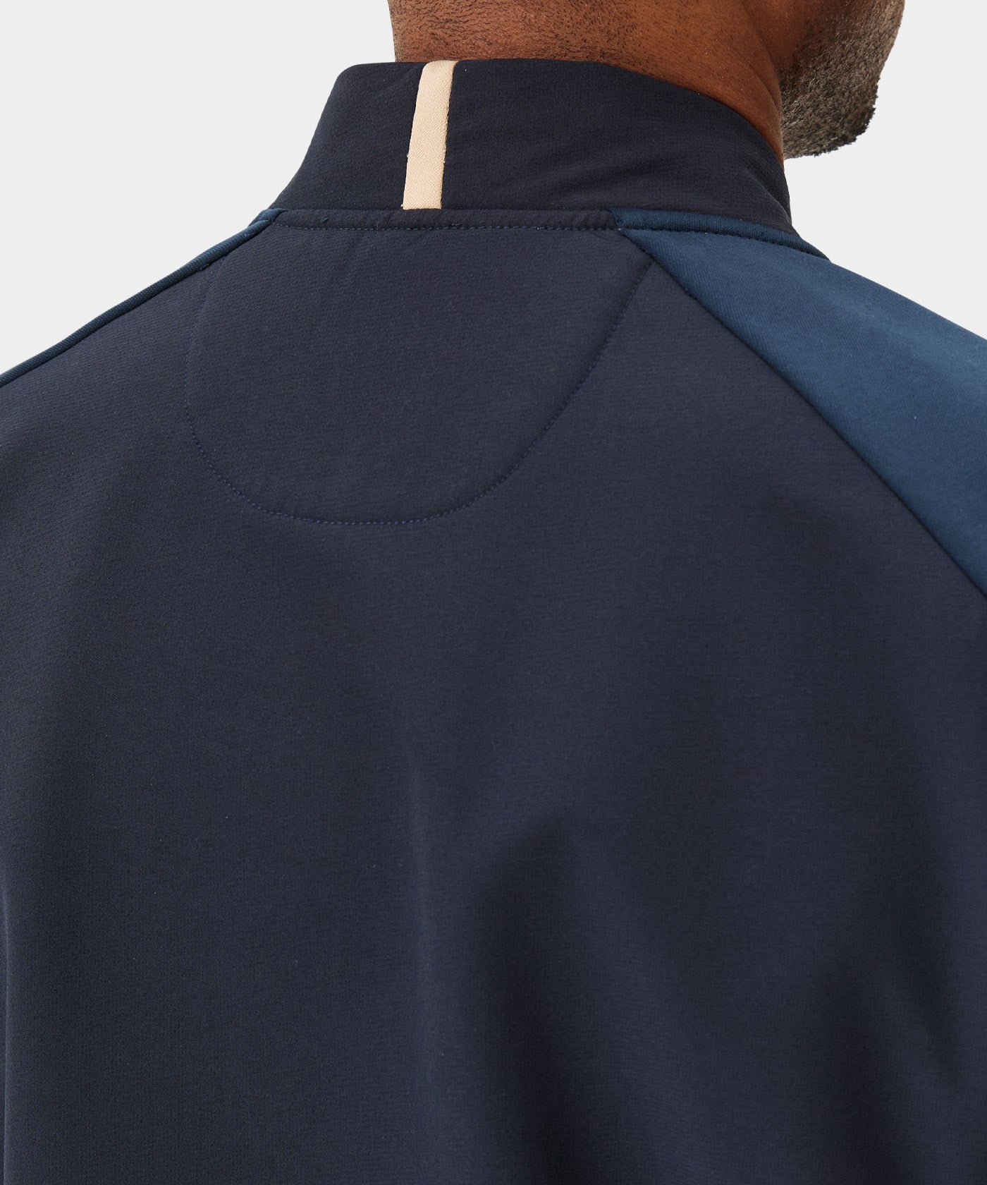 Navy Hybrid Shield TX Quarter Zip