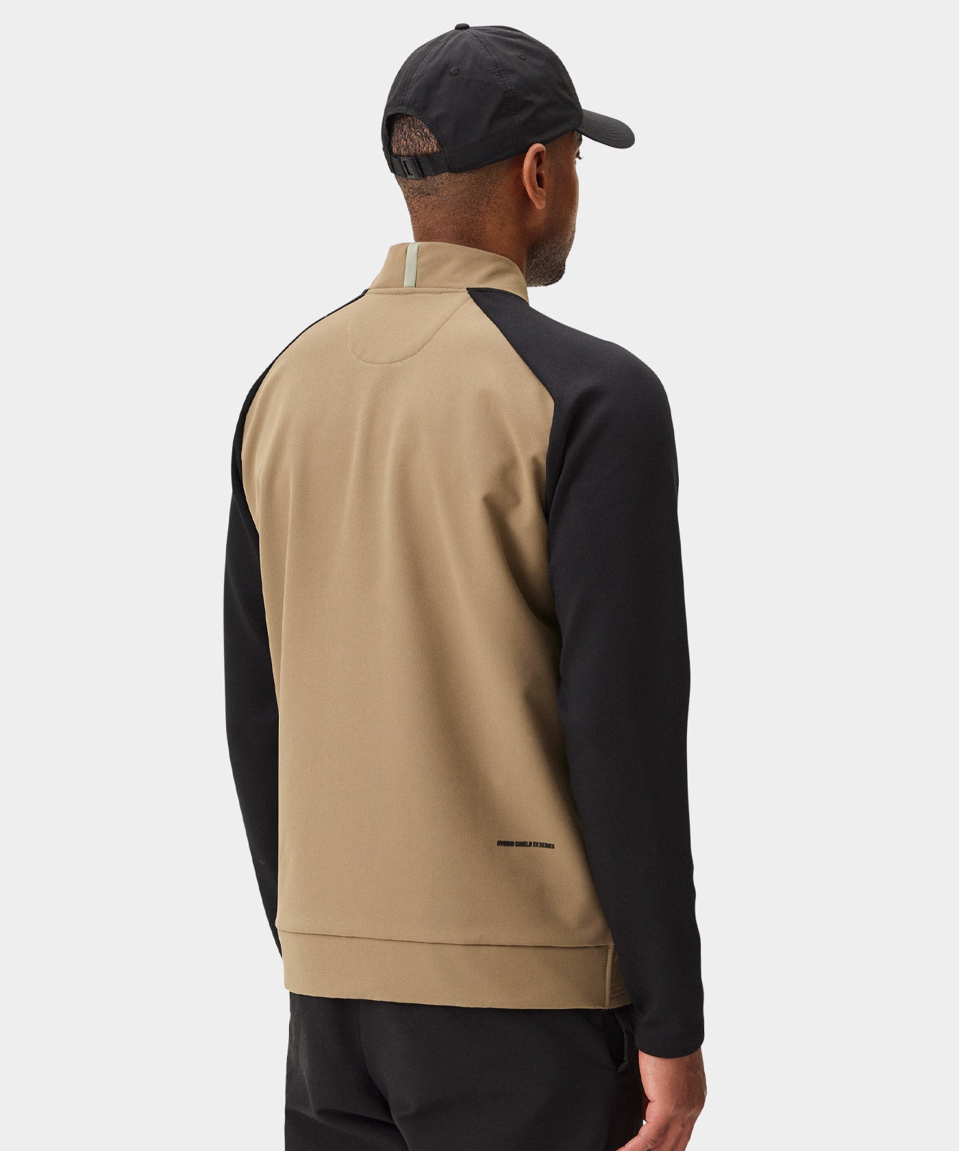 Tan Hybrid Shield TX Quarter Zip