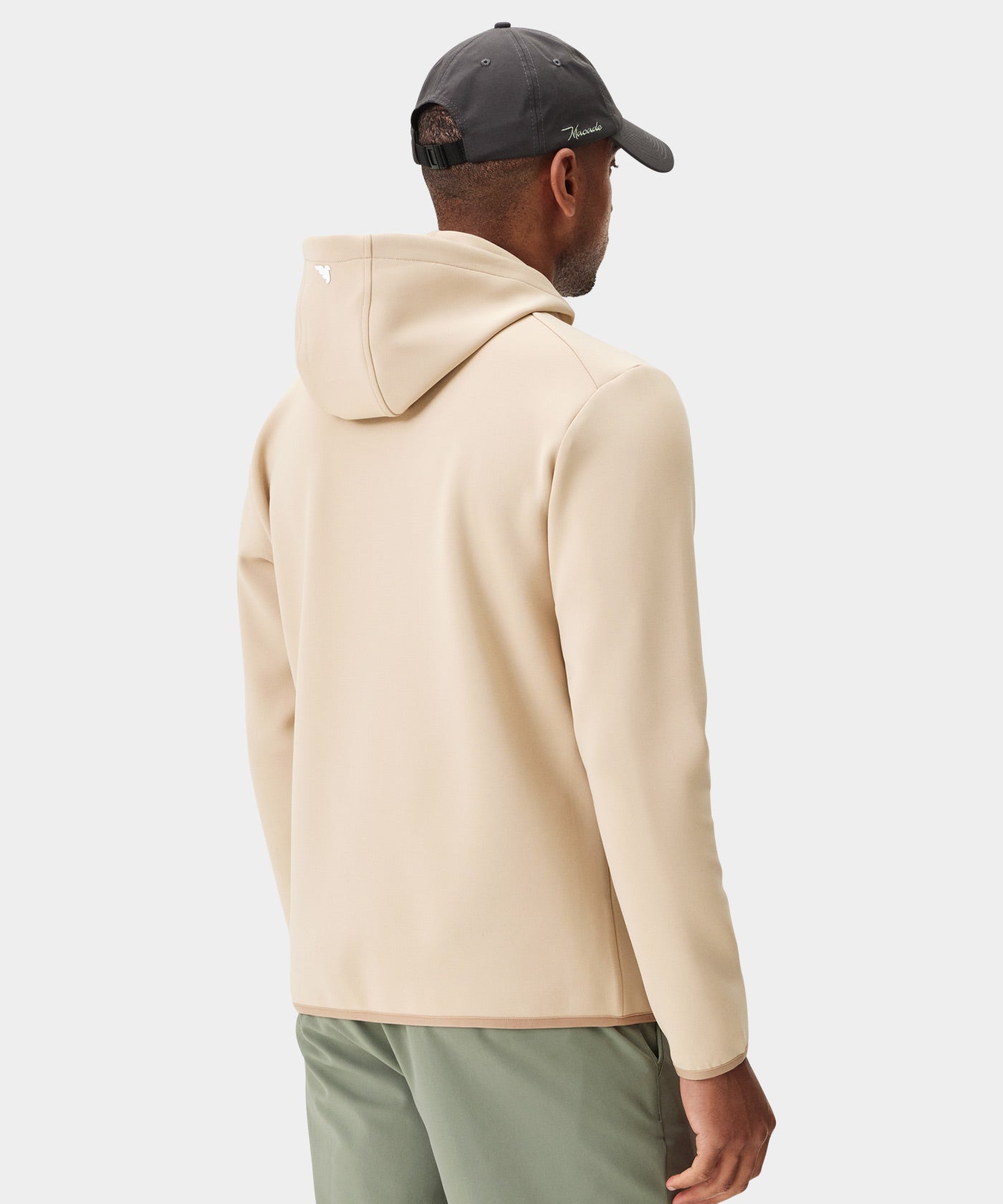 Tan Therma Zip Hoodie
