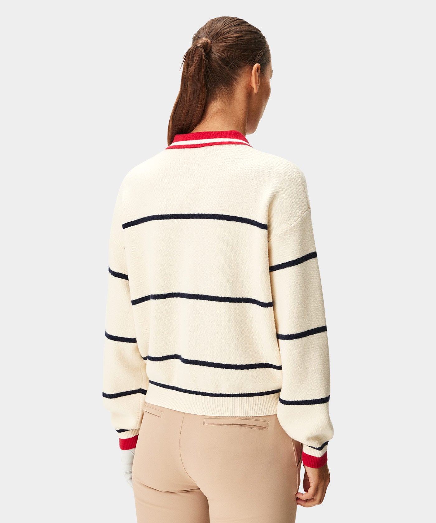 Powder Club Knit Polo Sweater