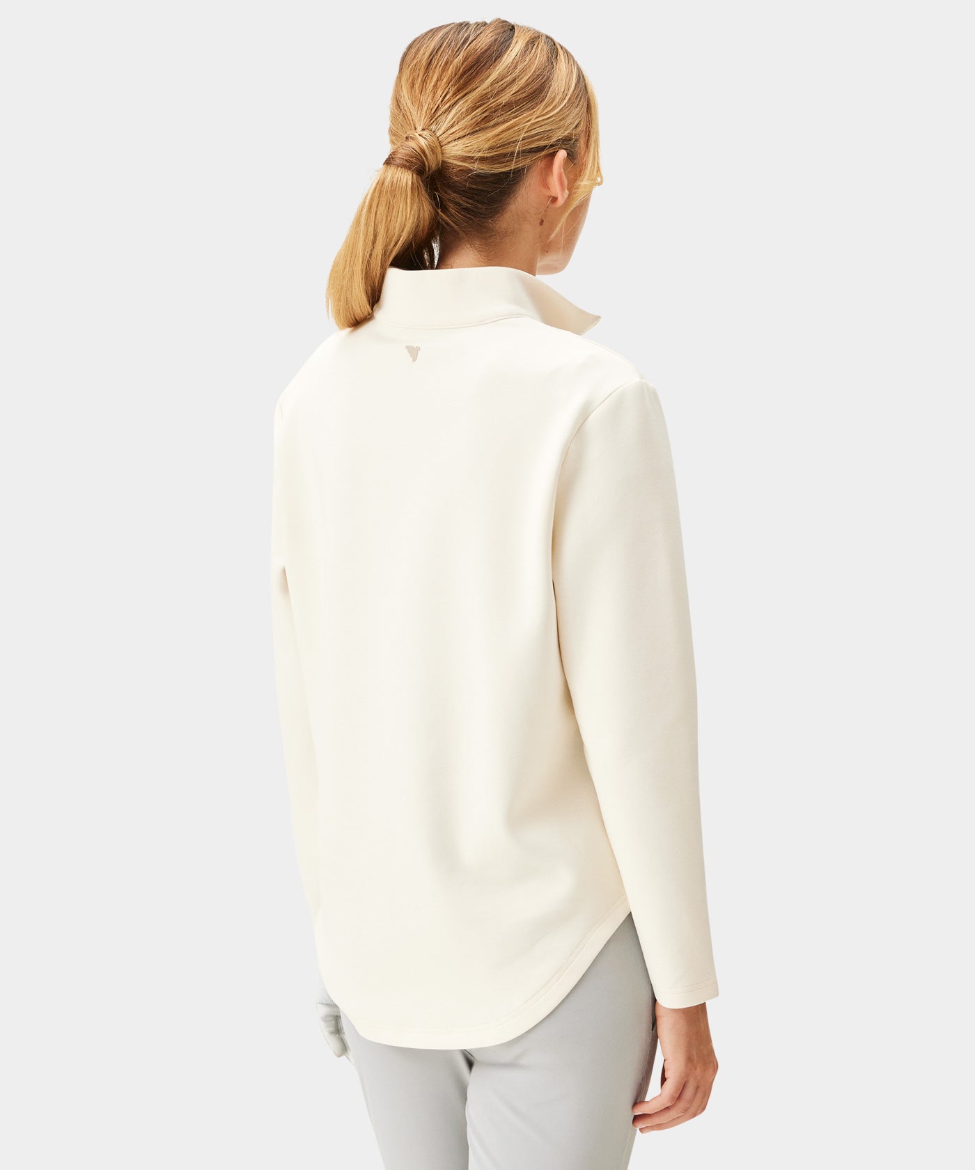 Zoe Ivory Flex Quarter Zip