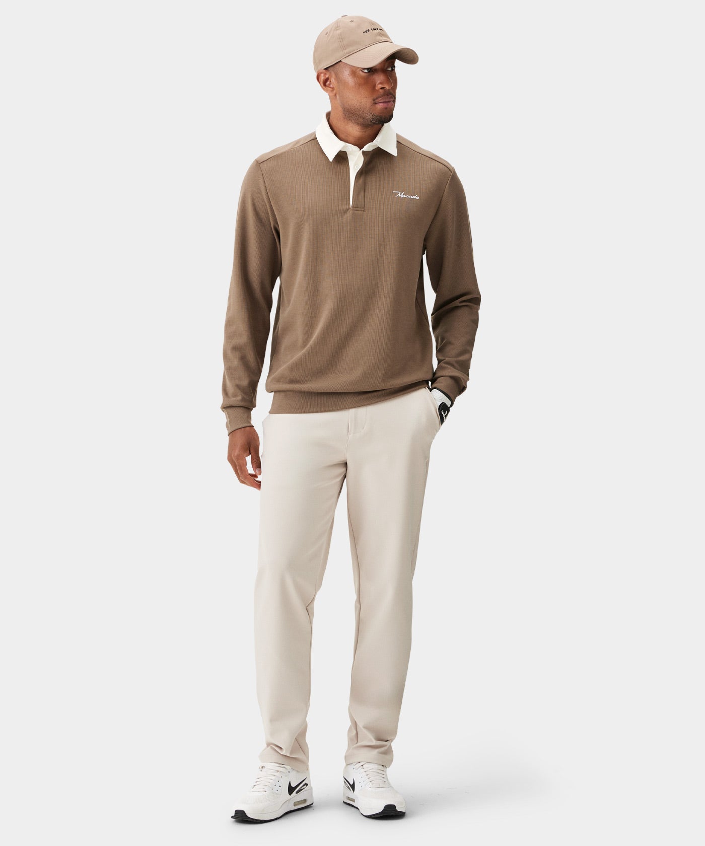 Blades Sepia Polo Sweatshirt