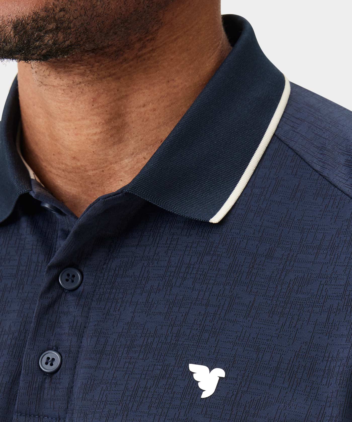 Navy Course Climate Polo Shirt
