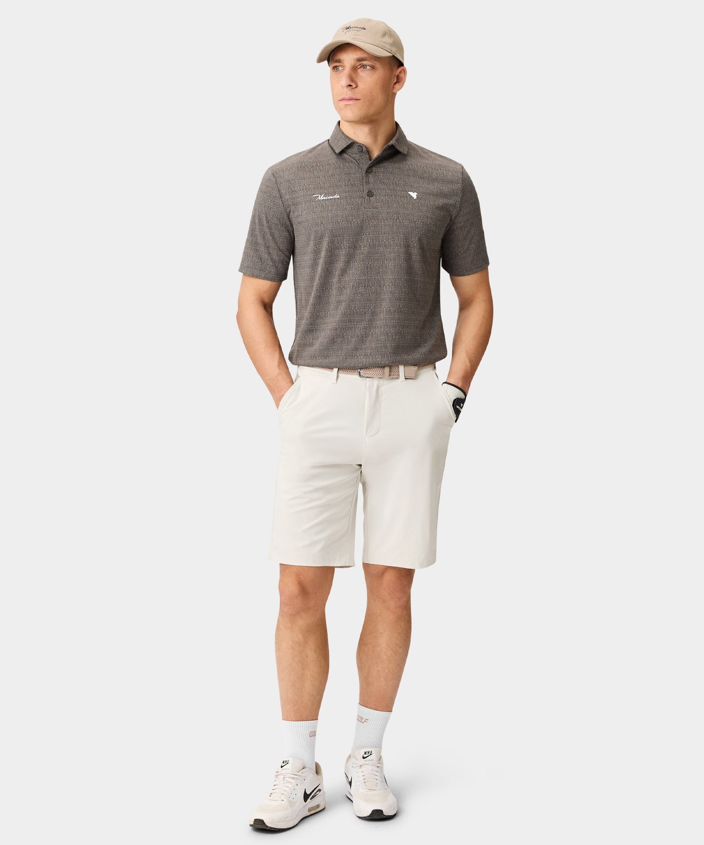 Four-Way Stretch Shorts - Bone