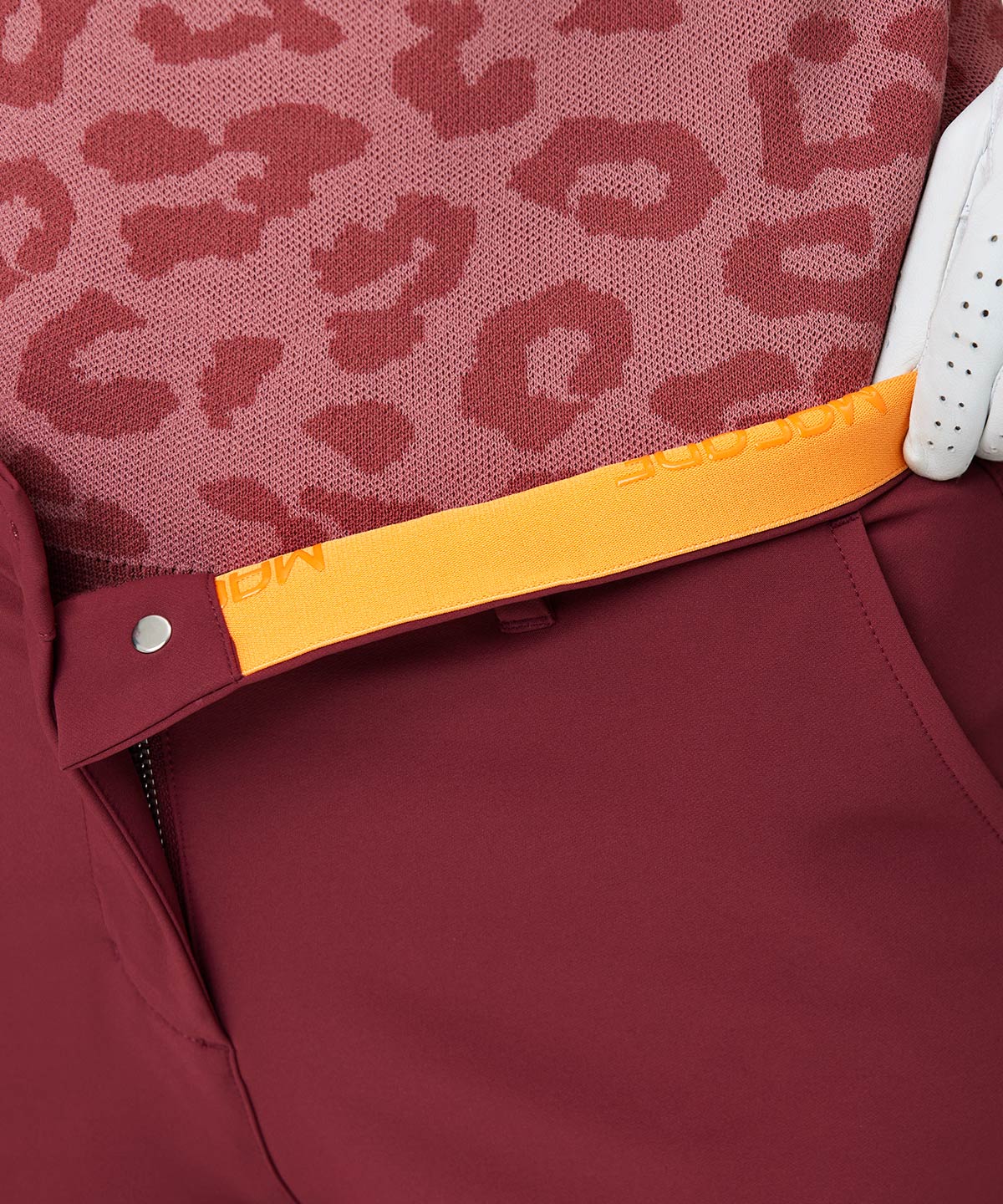Wine Flex Shorts