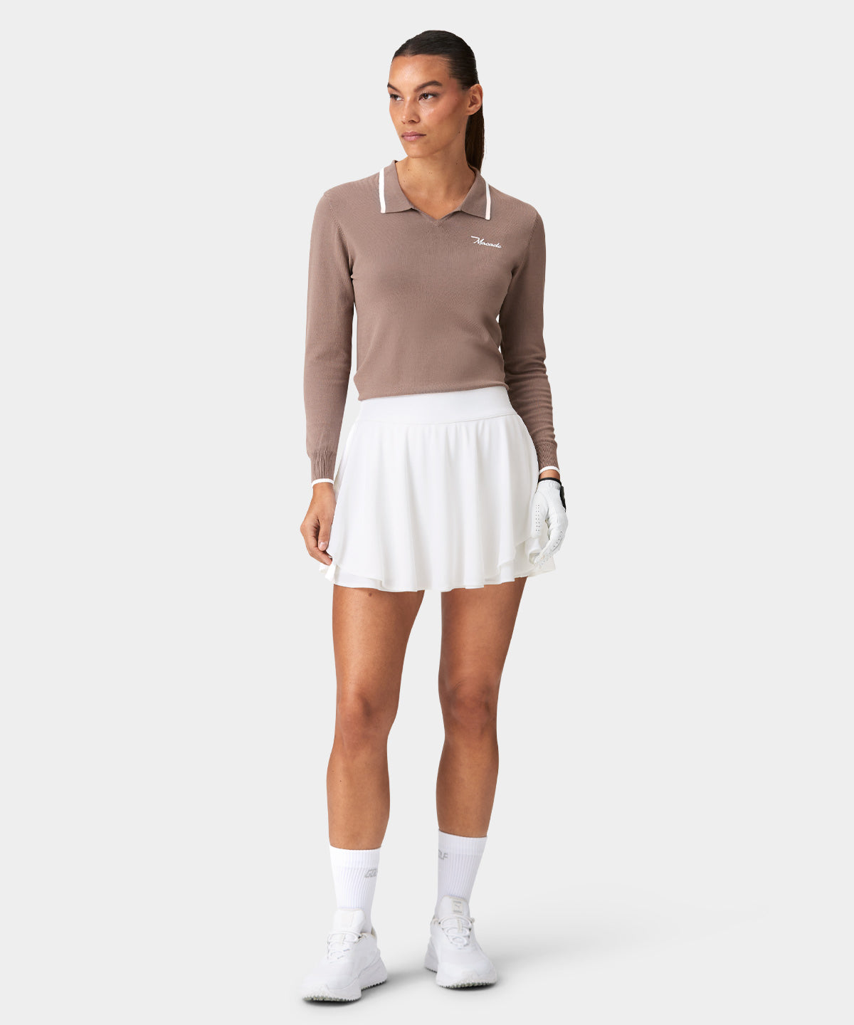Cleo Cream White Tour Skirt