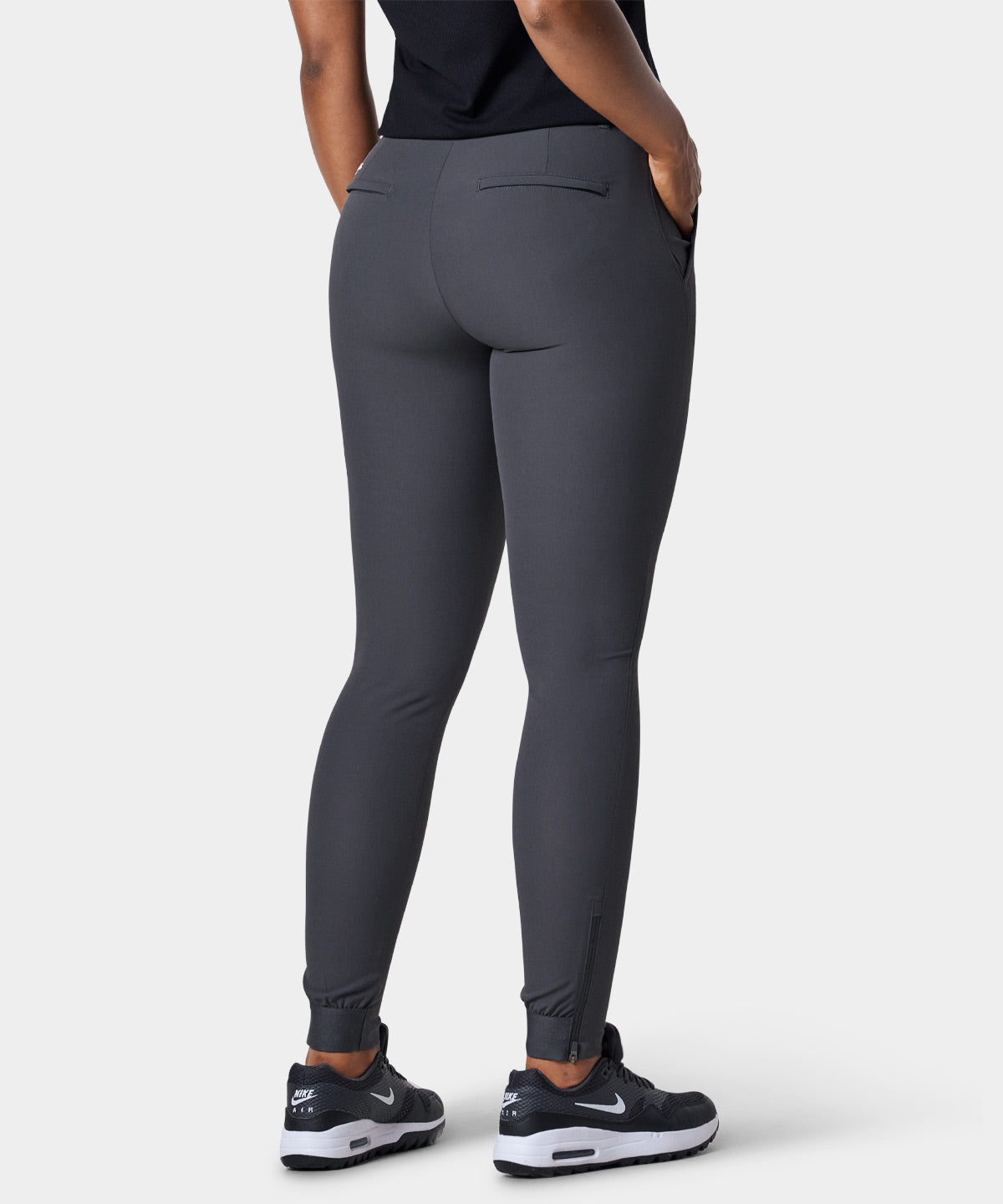 Dark Grey Four-Way Stretch Jogger
