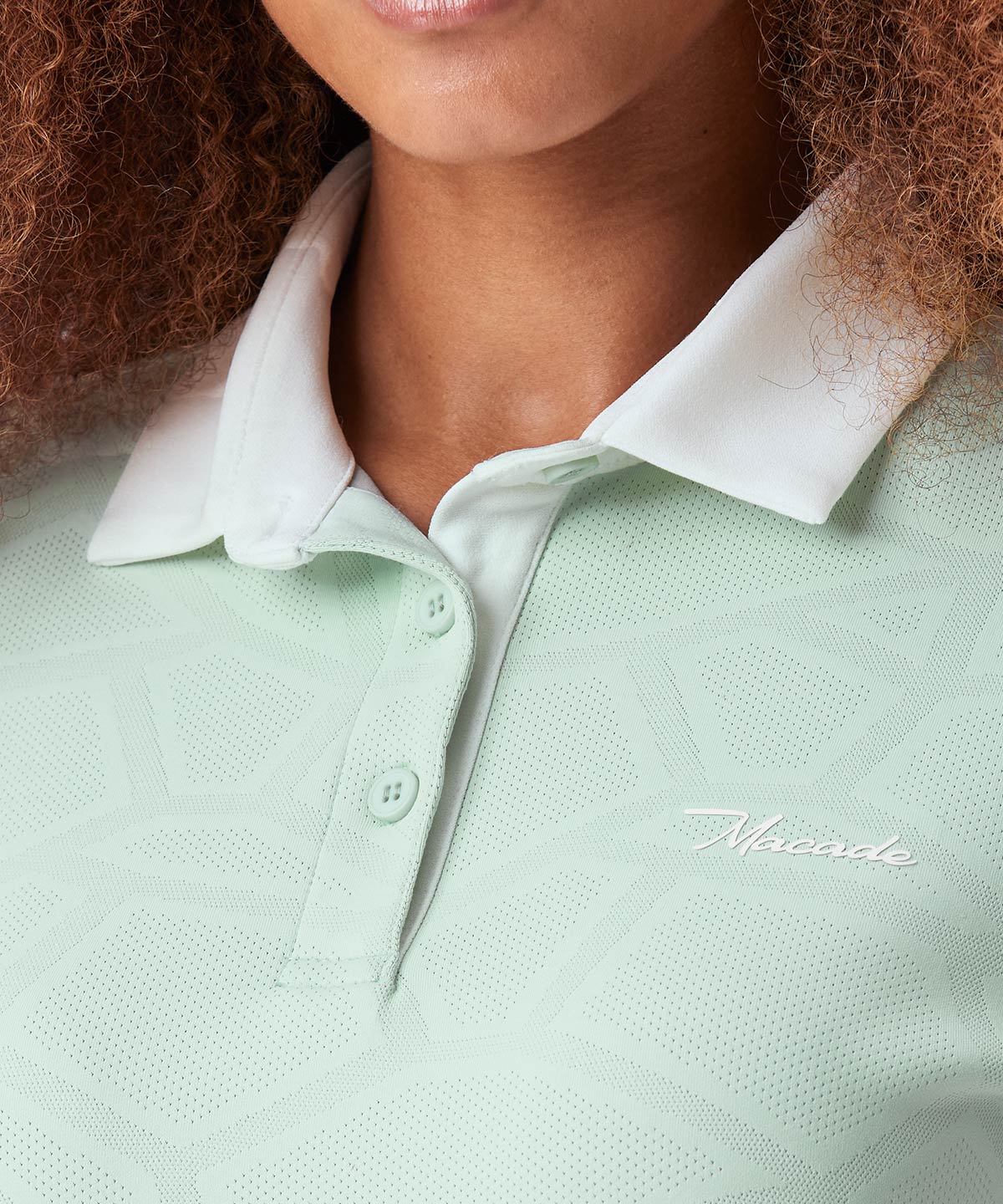 Mint Tech Relaxed Polo Shirt