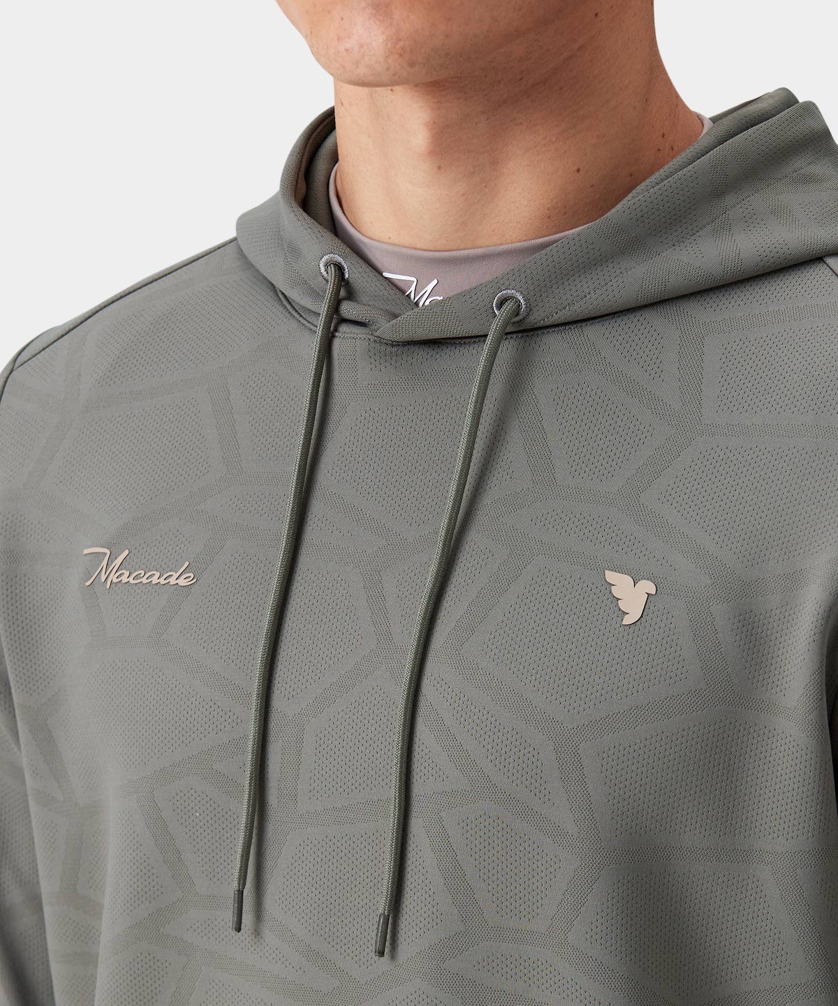 Olive Crossover Tech Hoodie