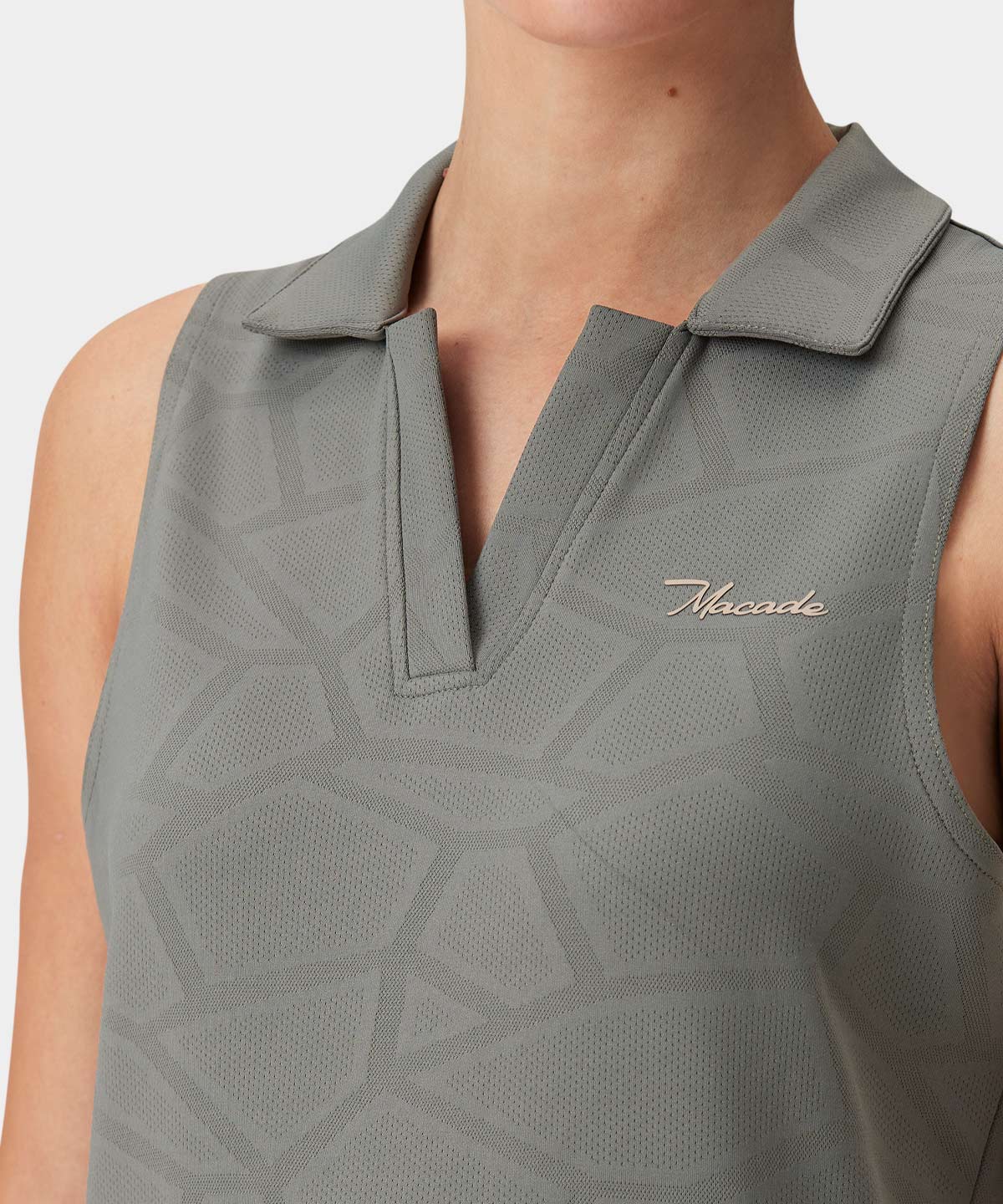 Olive Tech Sleeveless Shirt