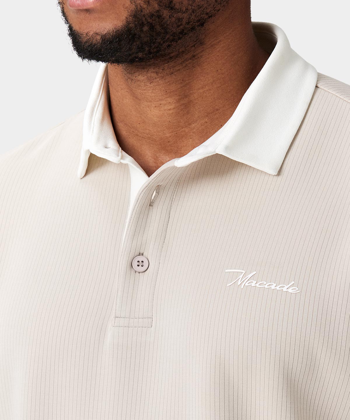 Tan AR Tech Polo