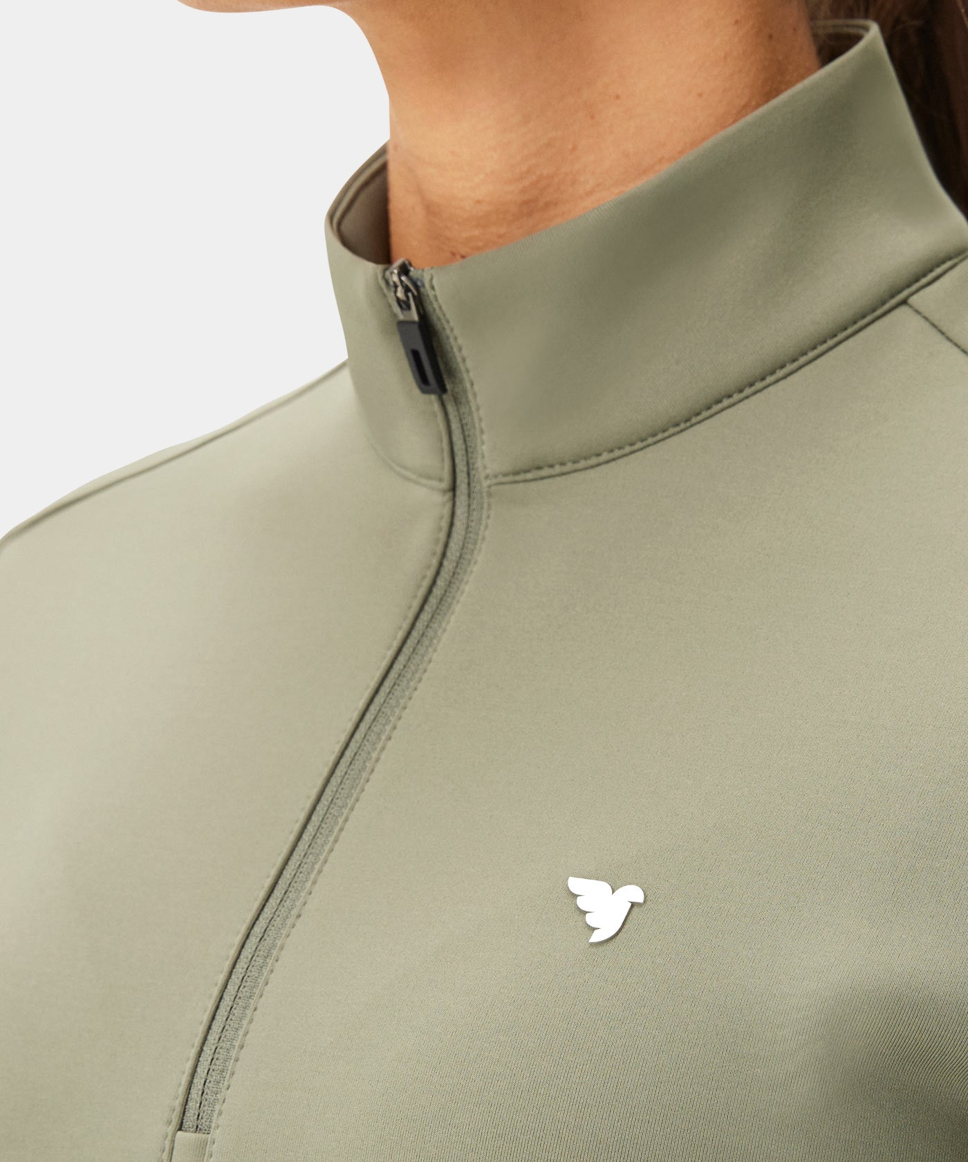 Olive Green Therma Quarter Zip