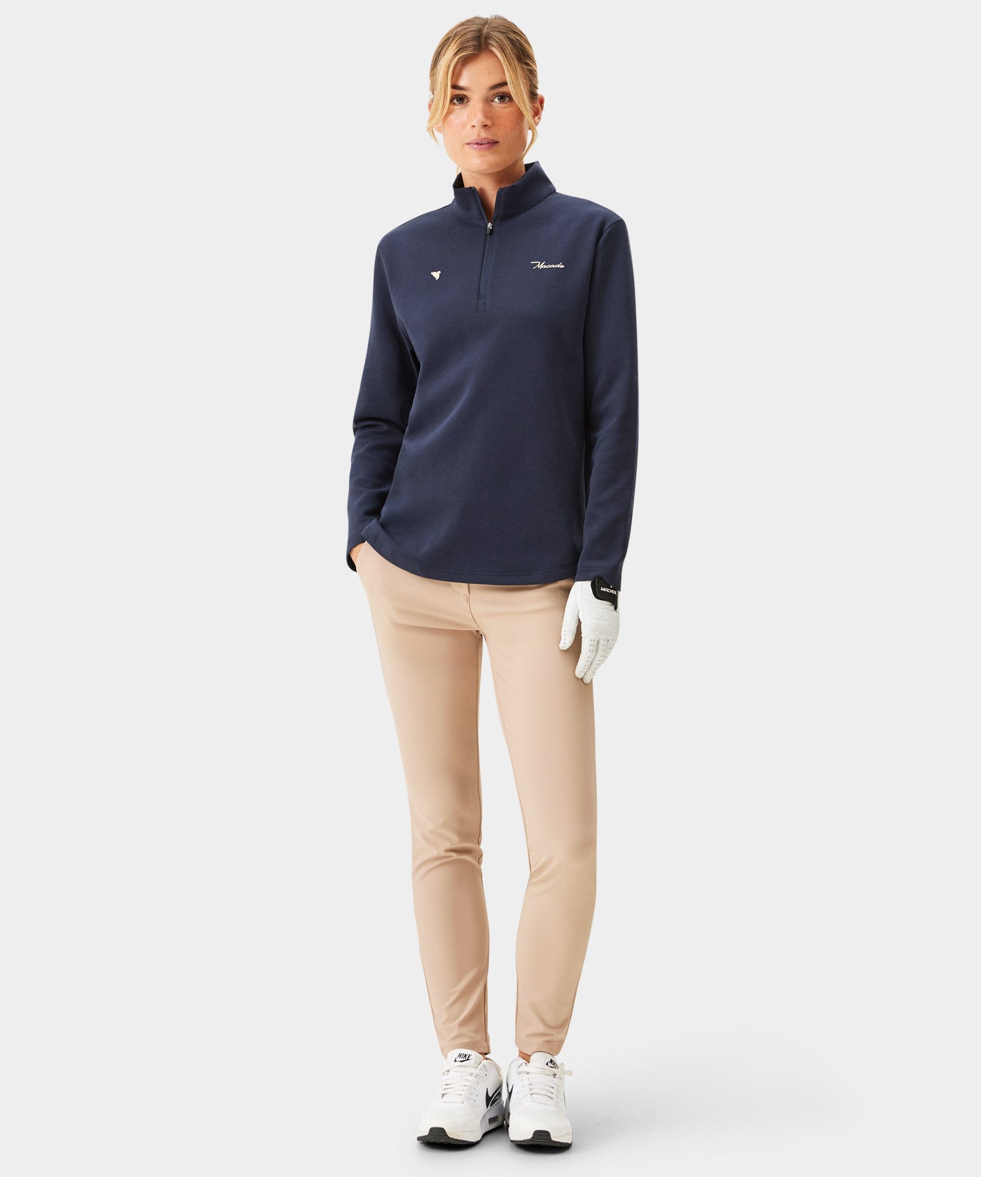 Zoe Blue Flex Quarter Zip