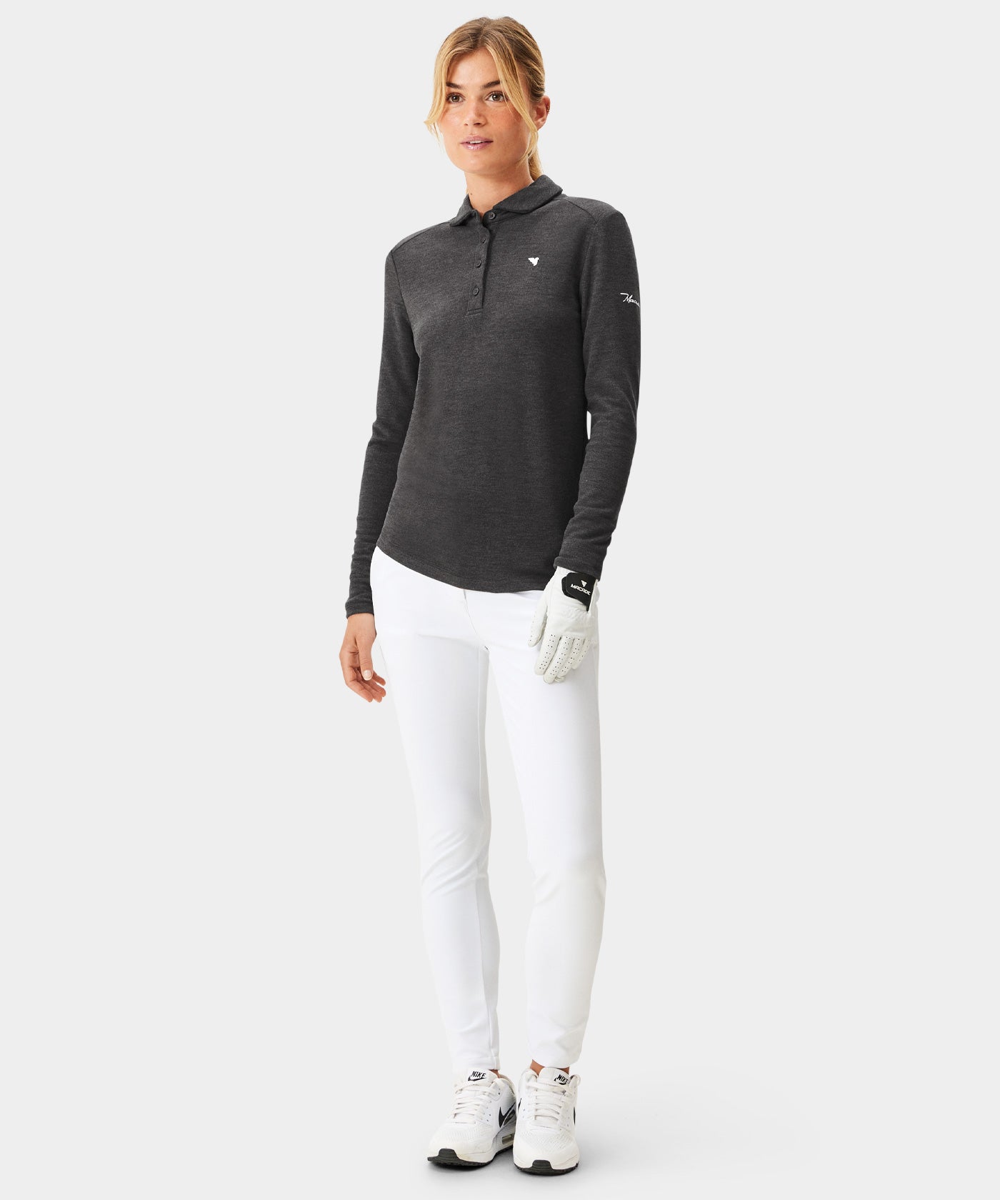 Weave Dark Grey Brushed Shirt