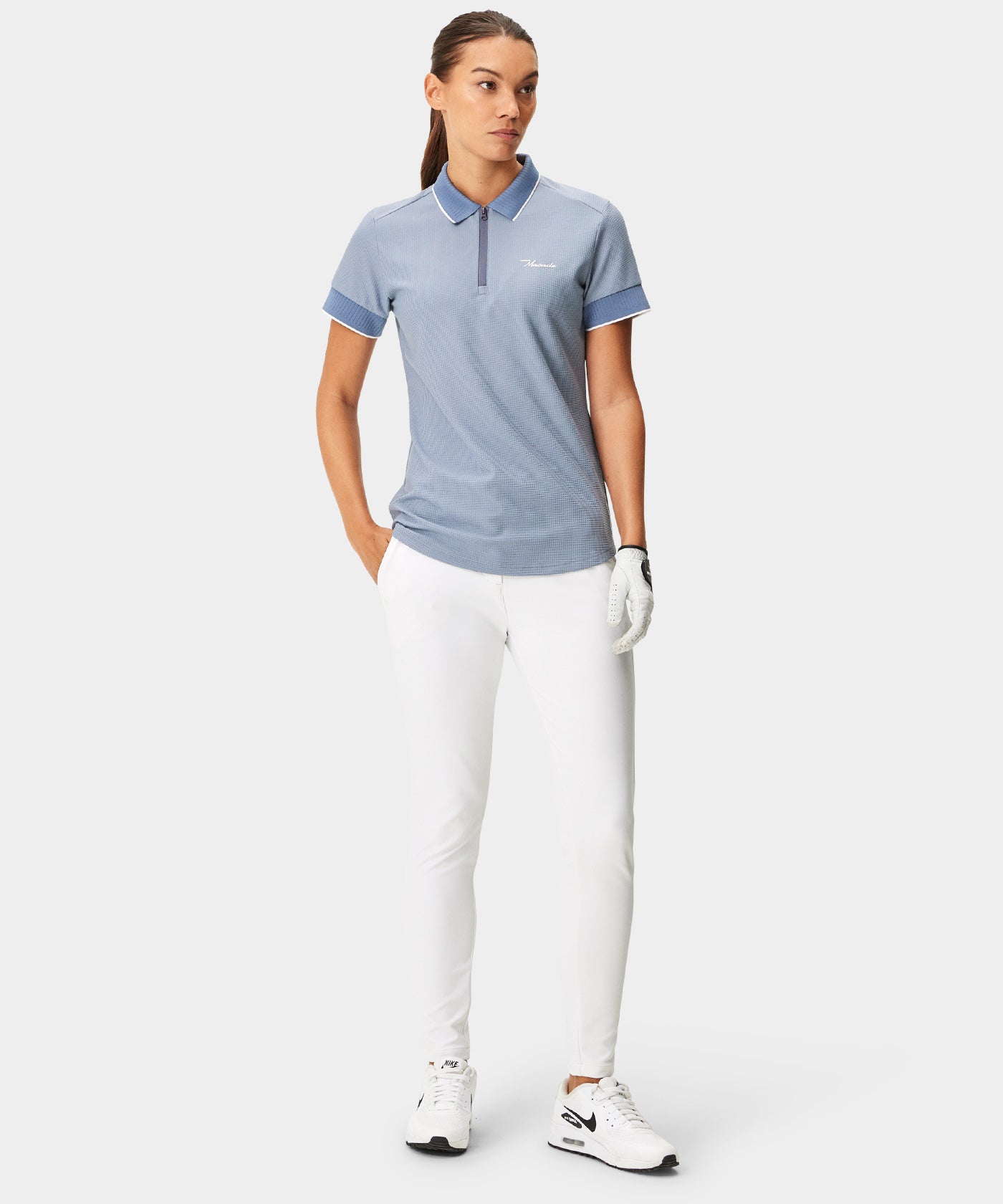 Stone Players GT Zip Polo Shirt