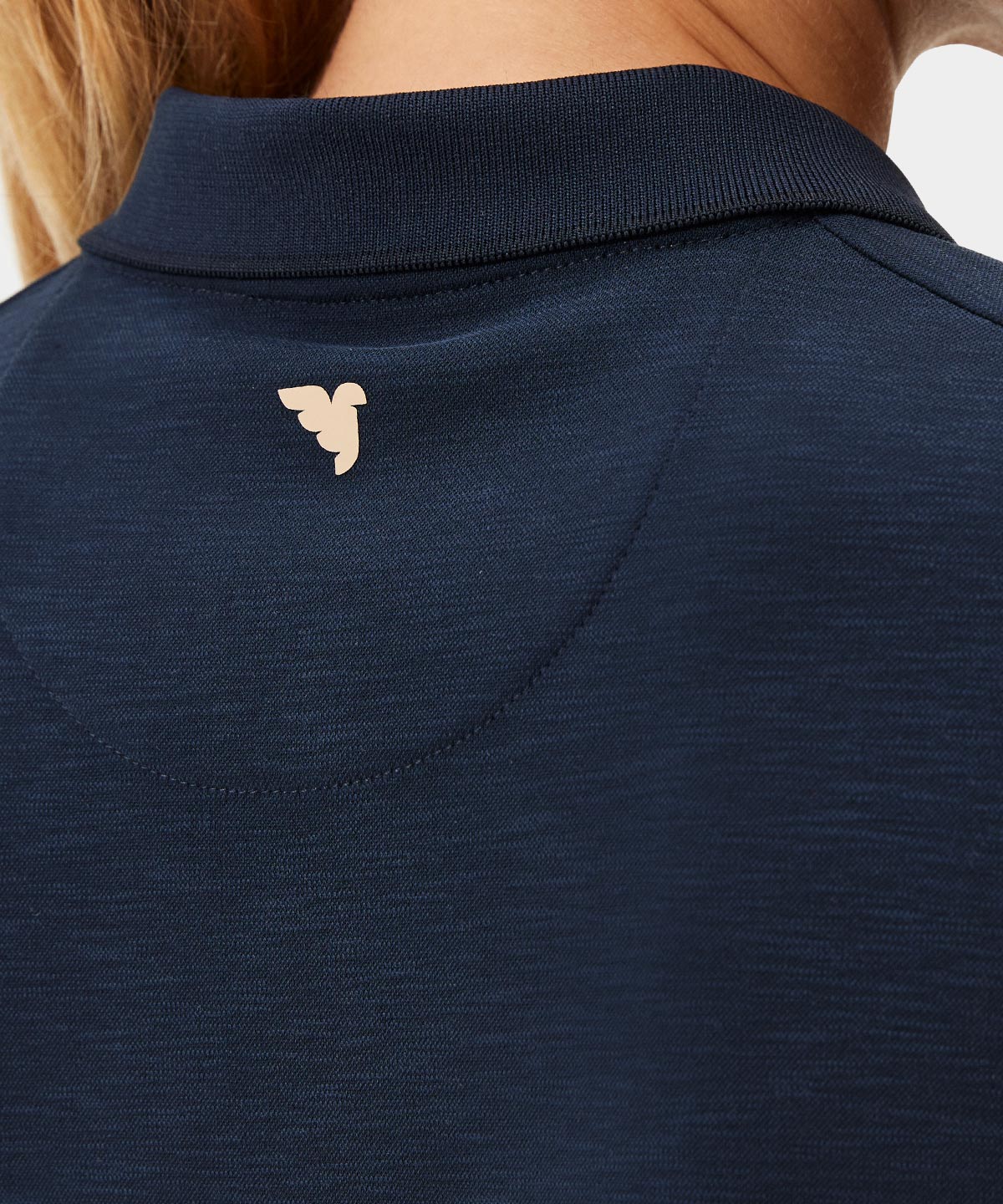 Dark Blue Players GT Zip Polo Shirt