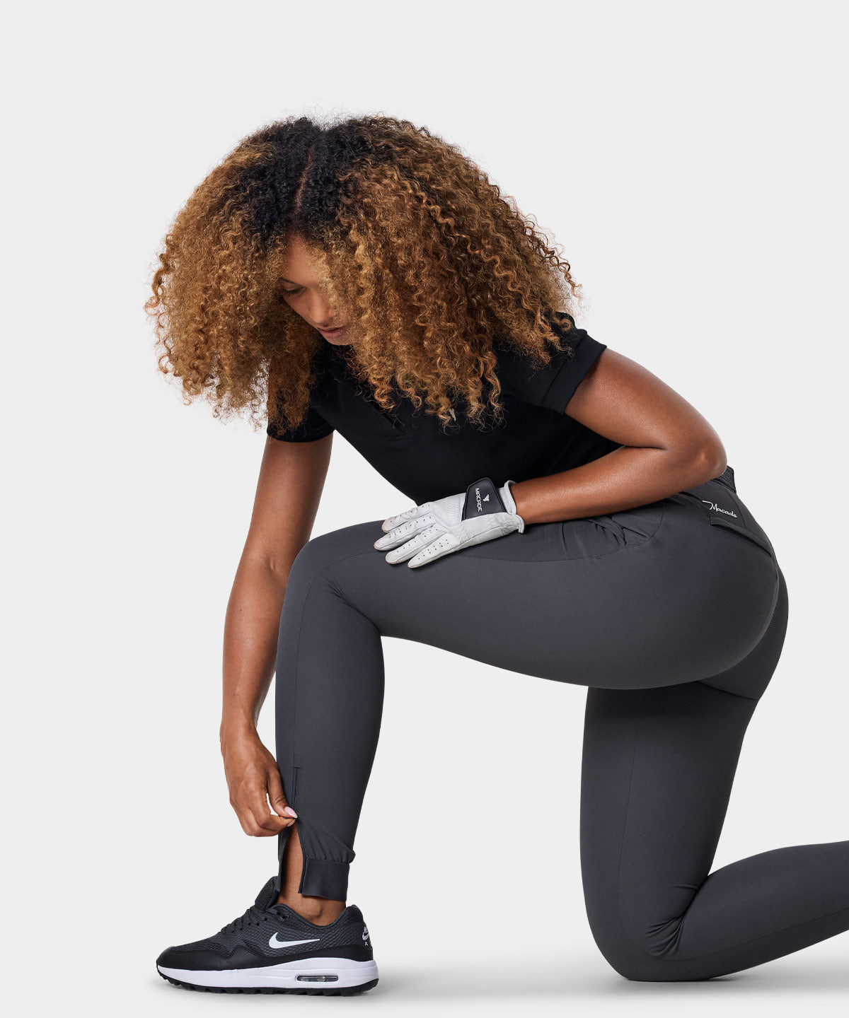Dark Grey Four-Way Stretch Jogger
