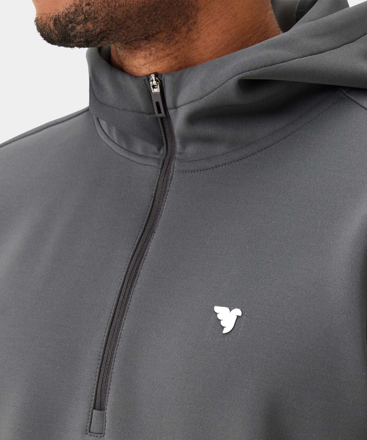 Dark Gray Therma Zip Hoodie