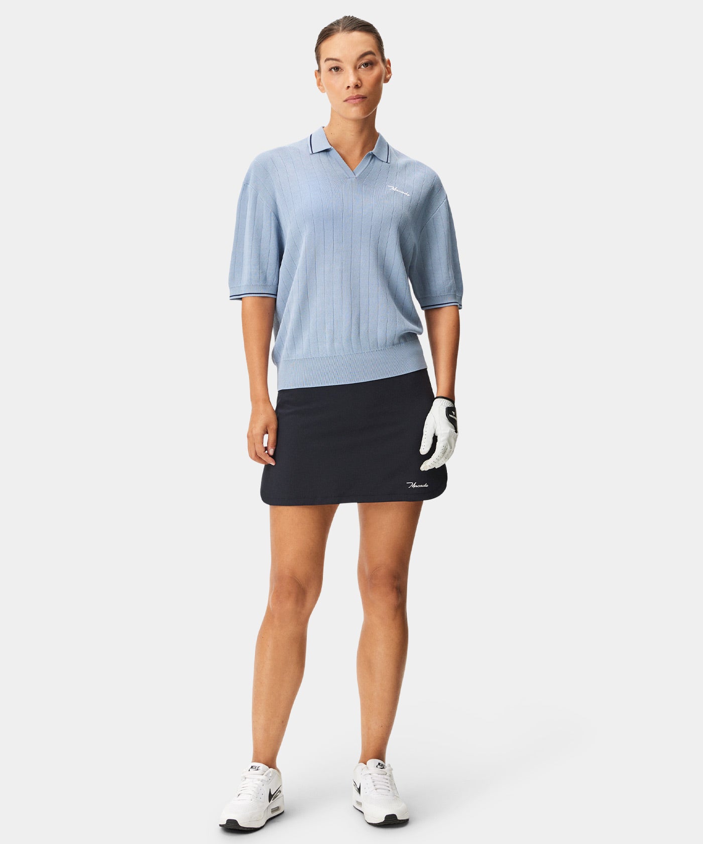 Light Blue Range Knit Shirt