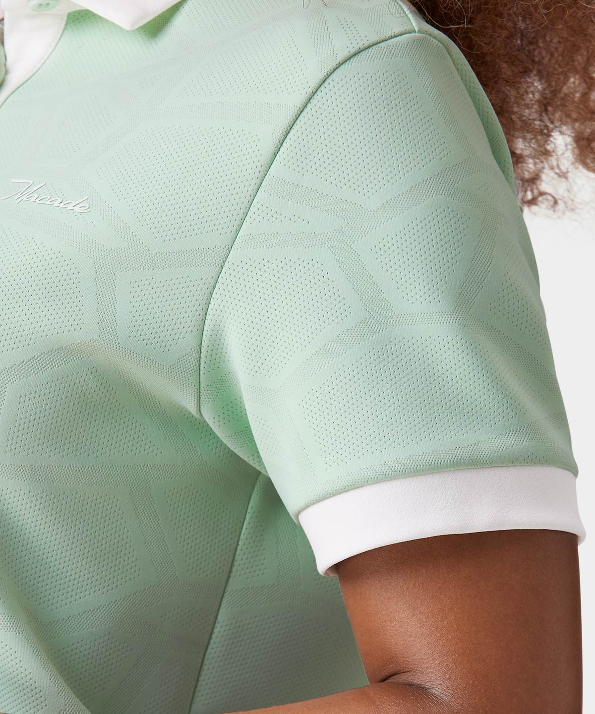 Mint Tech Relaxed Polo Shirt