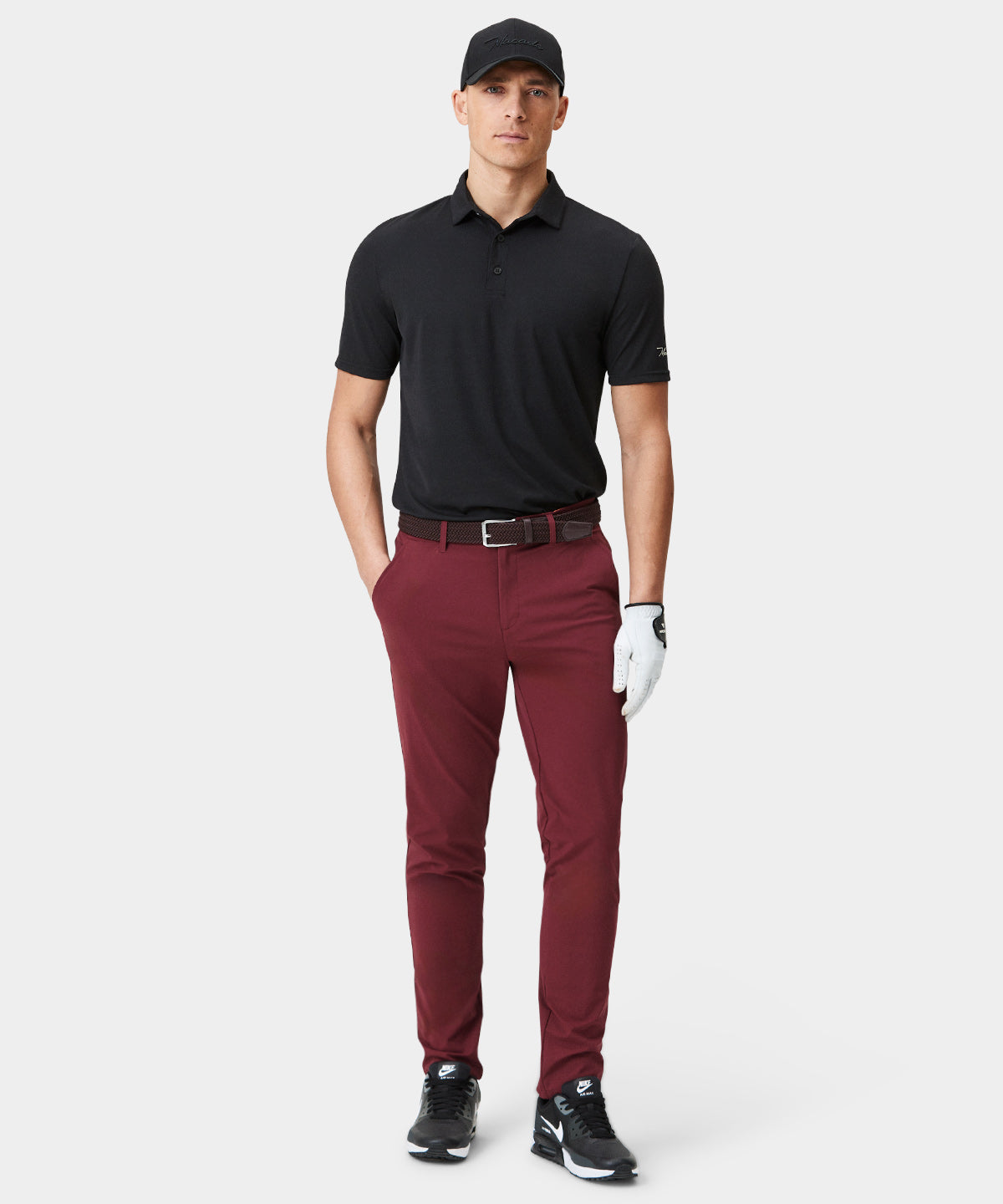 Wine Lightweight Trouser