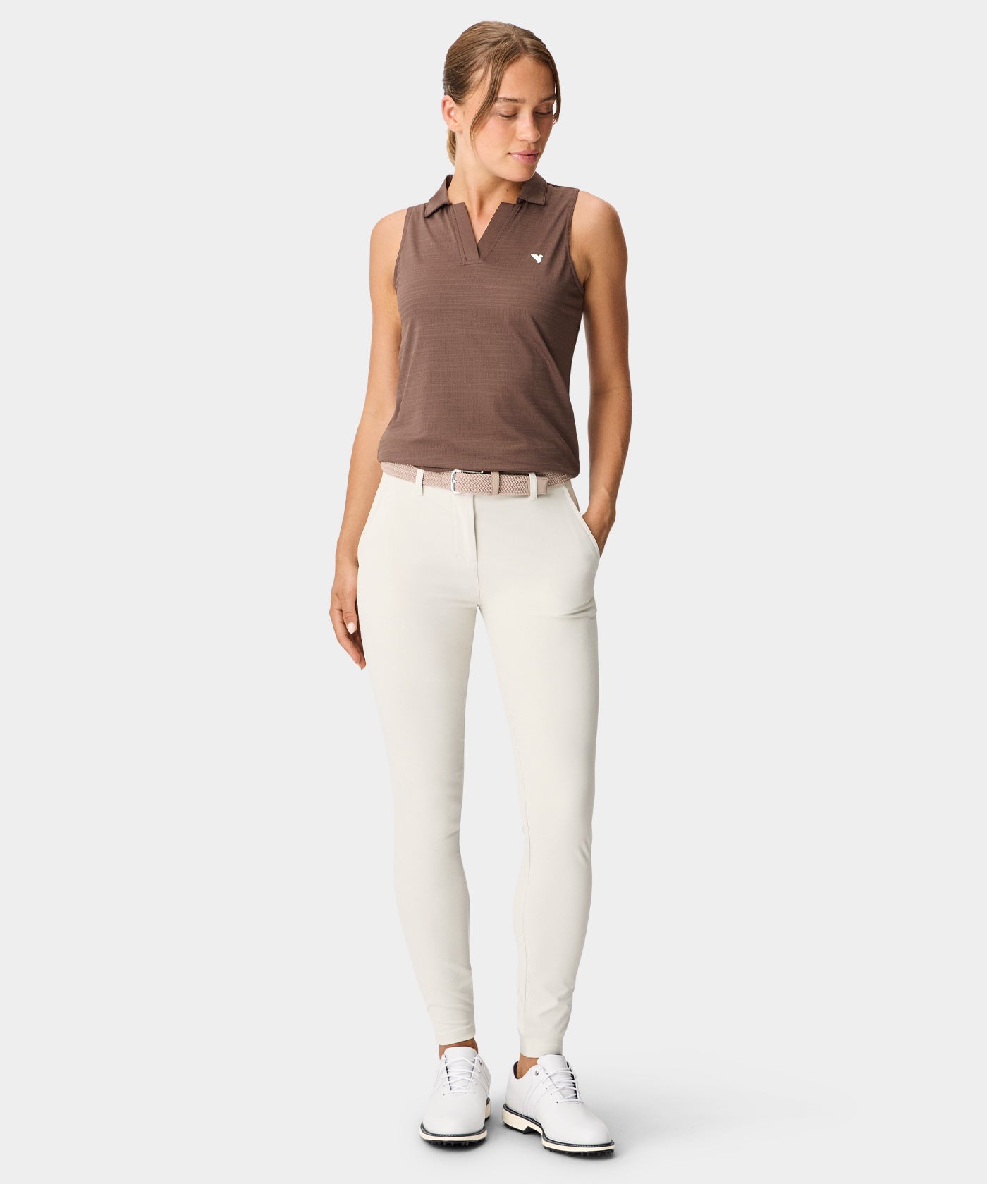 Four-Way Stretch Jogger - Bone