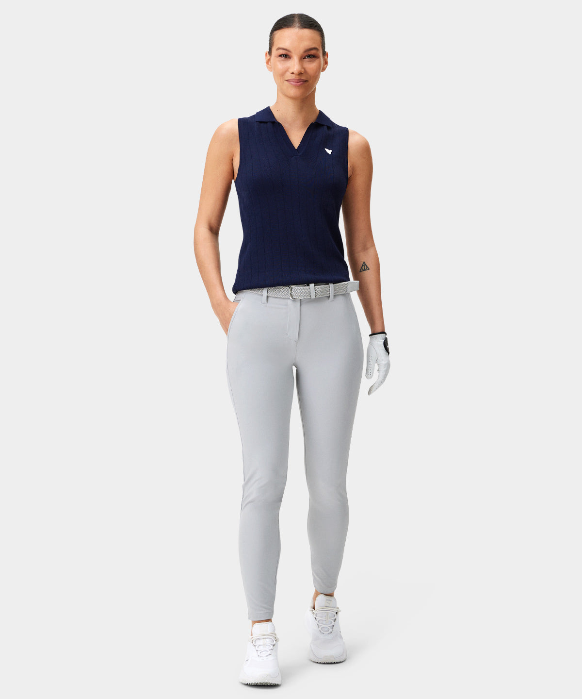 Light Grey Four-Way Stretch Jogger