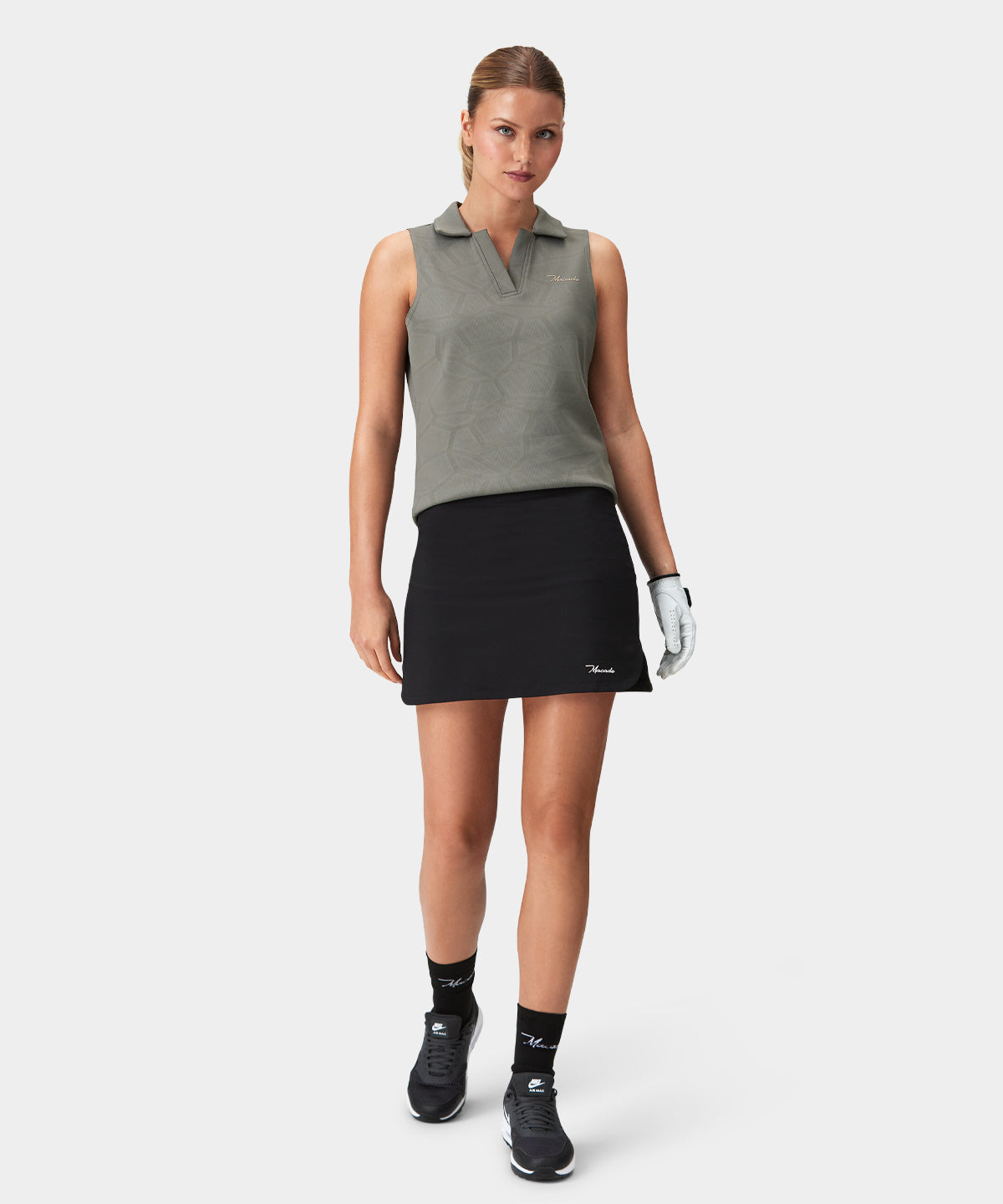 Olive Tech Sleeveless Shirt