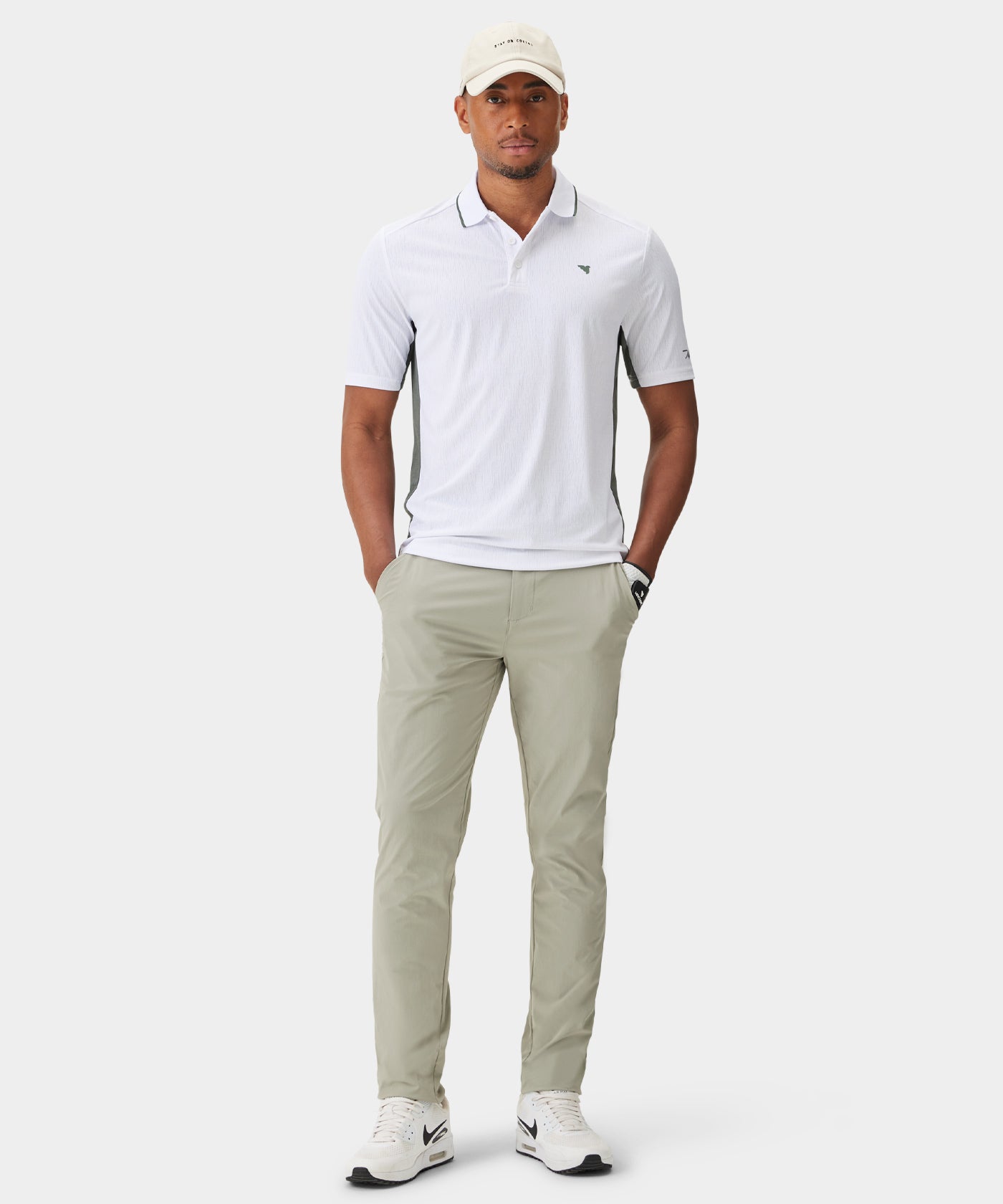 White Course Climate Polo Shirt