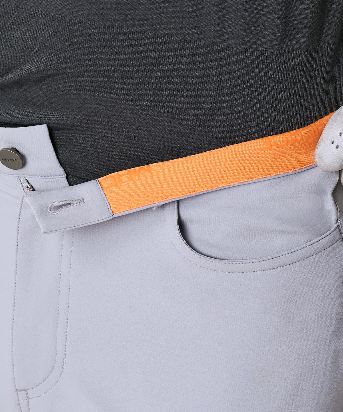 Travis Light Grey Stretch Trouser